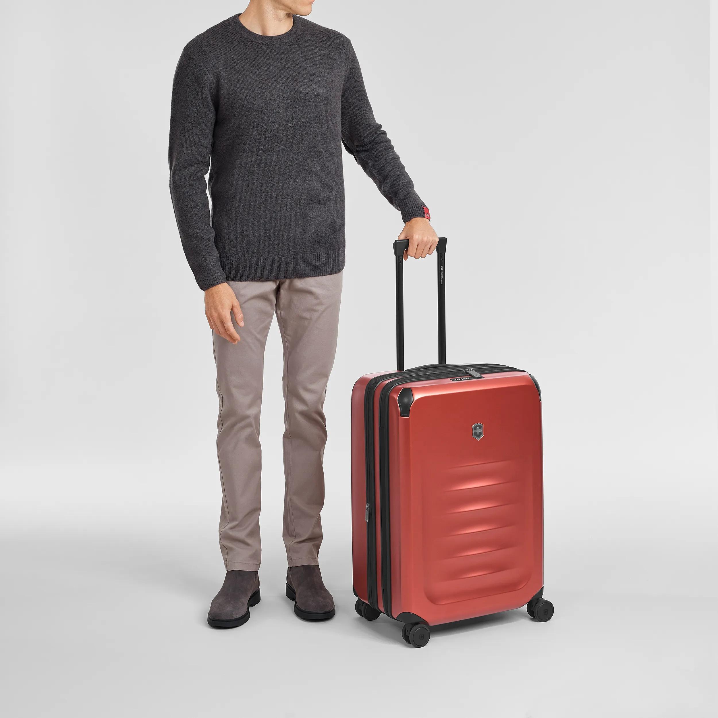 Victorinox Spectra 3.0 Expandable Medium Case in Red — lifestyle