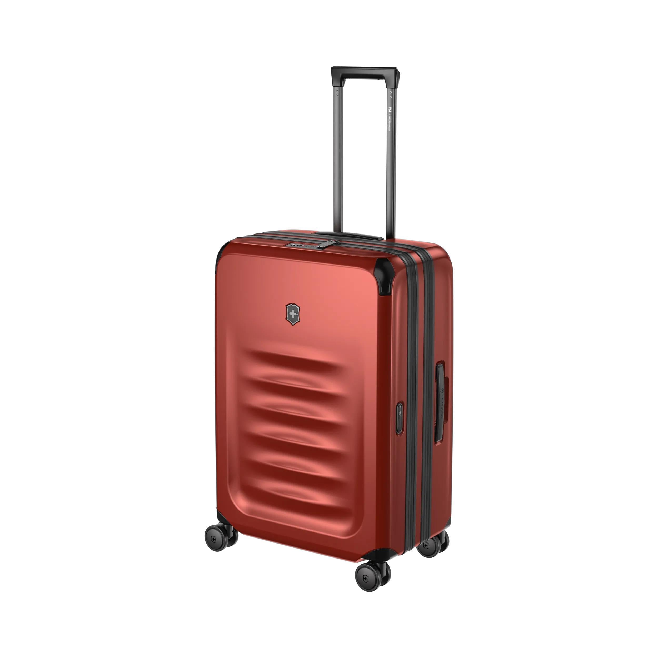 Victorinox Spectra 3.0 Expandable Medium Case in Red — angle view 5
