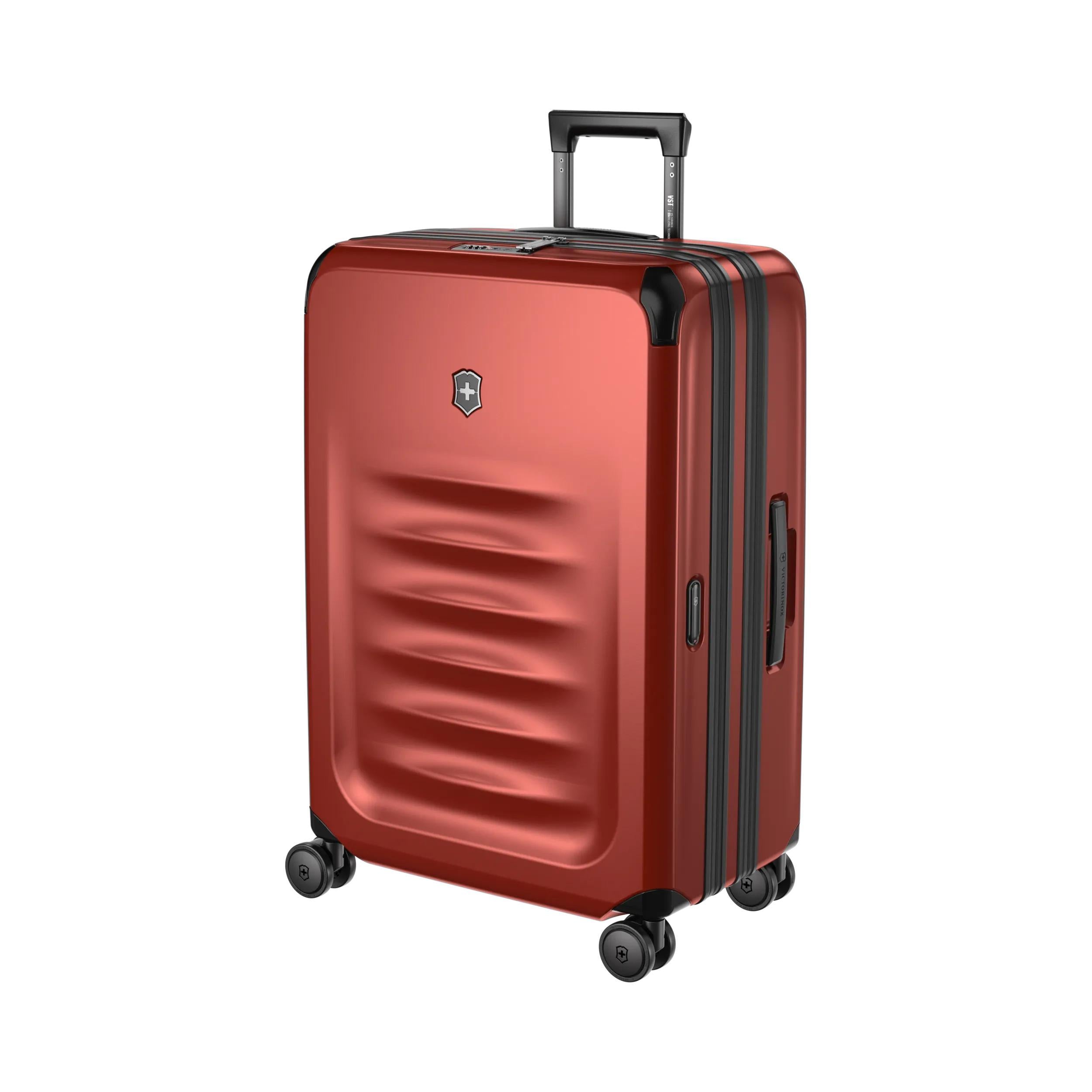 Victorinox Spectra 3.0 Expandable Medium Case in Red — angle view 6