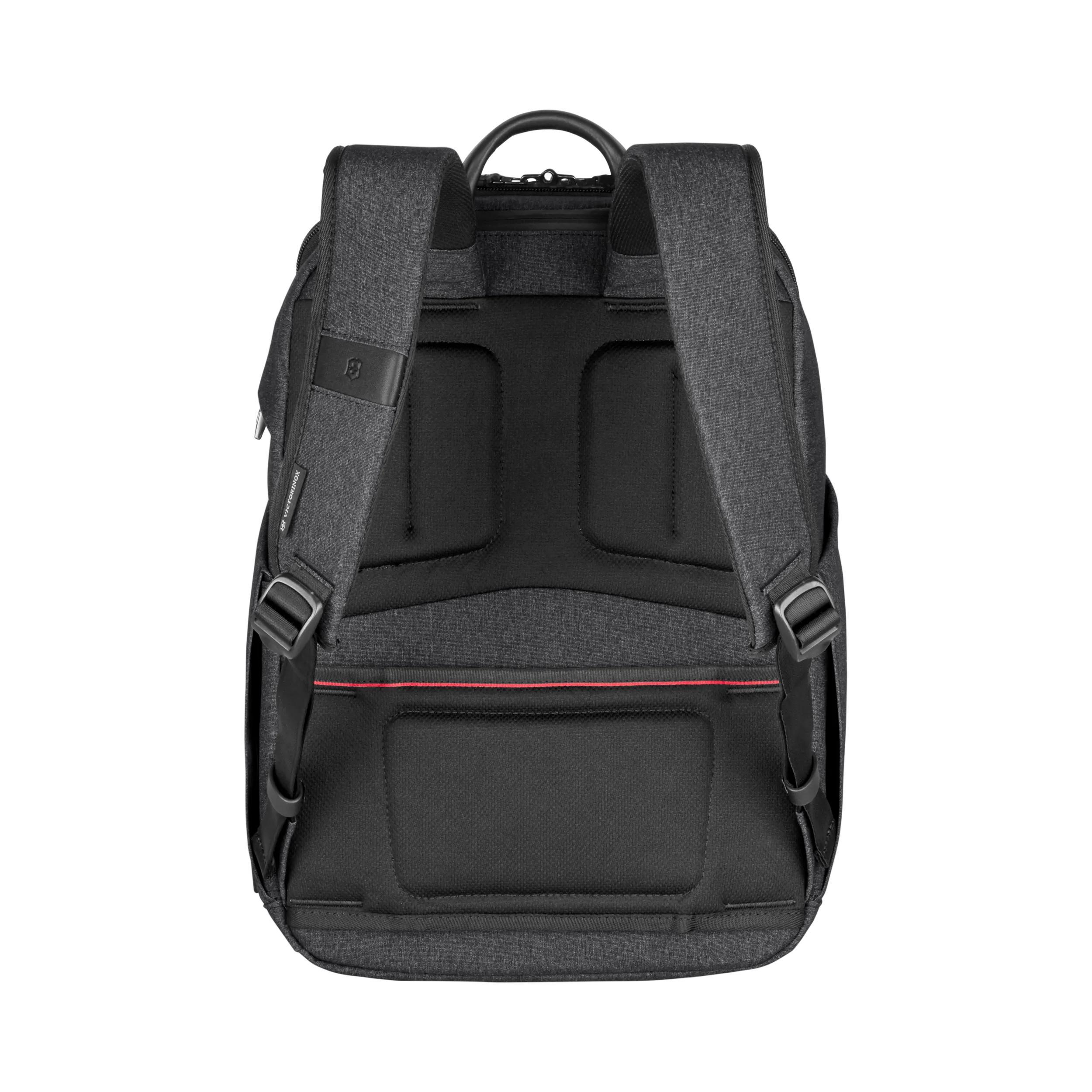 Victorinox Architecture Urban2 City Backpack in Grey / Black — back view