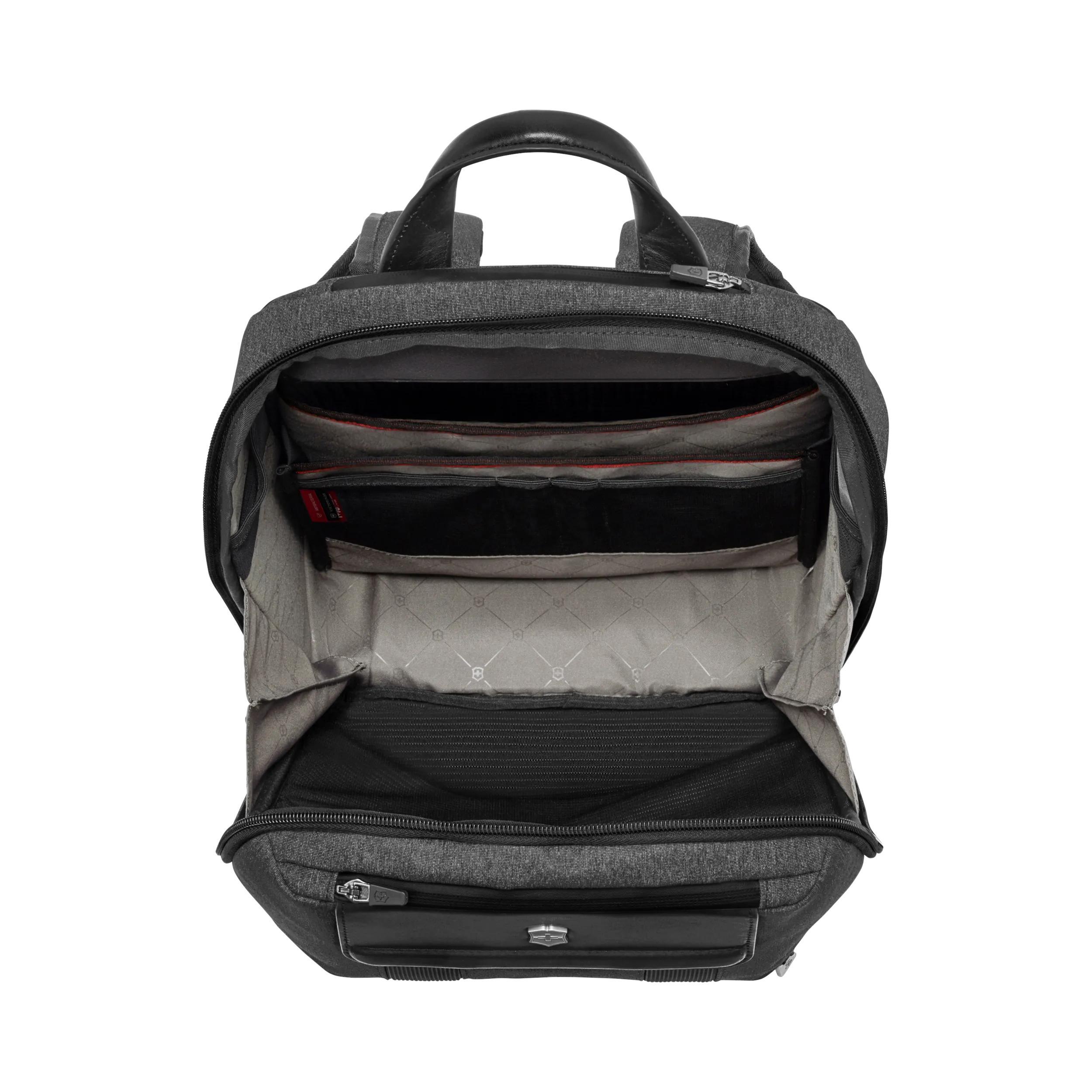 Victorinox Architecture Urban2 City Backpack in Grey / Black — detail view 2