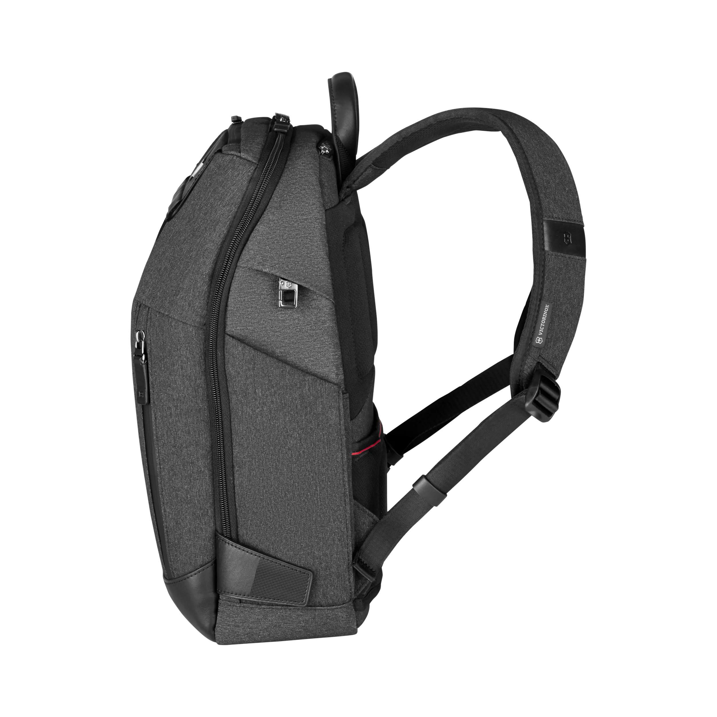 Victorinox Architecture Urban2 City Backpack in Grey / Black — angle view 4