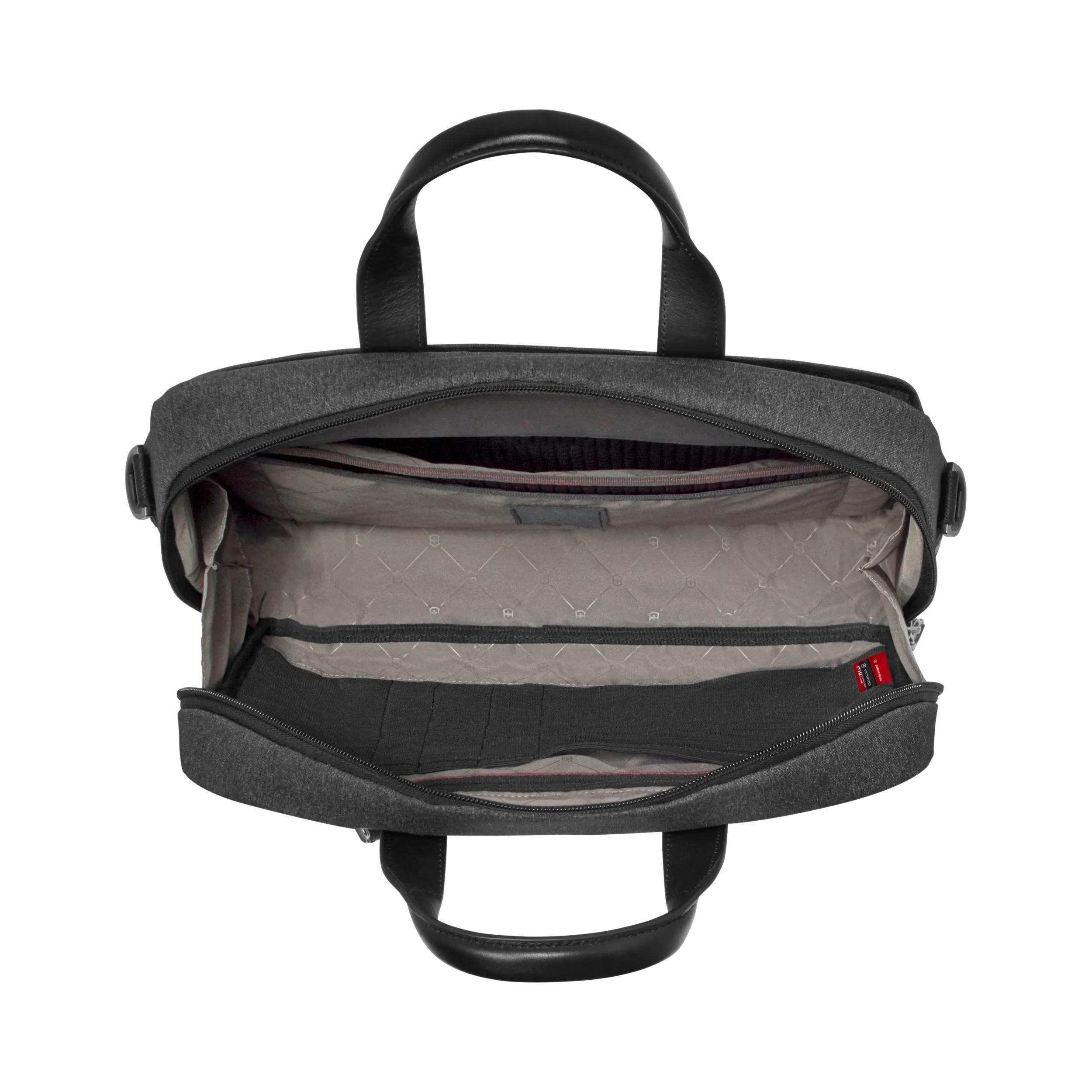 Victorinox Architecture Urban2 Briefcase in Grey / Black — detail view 2