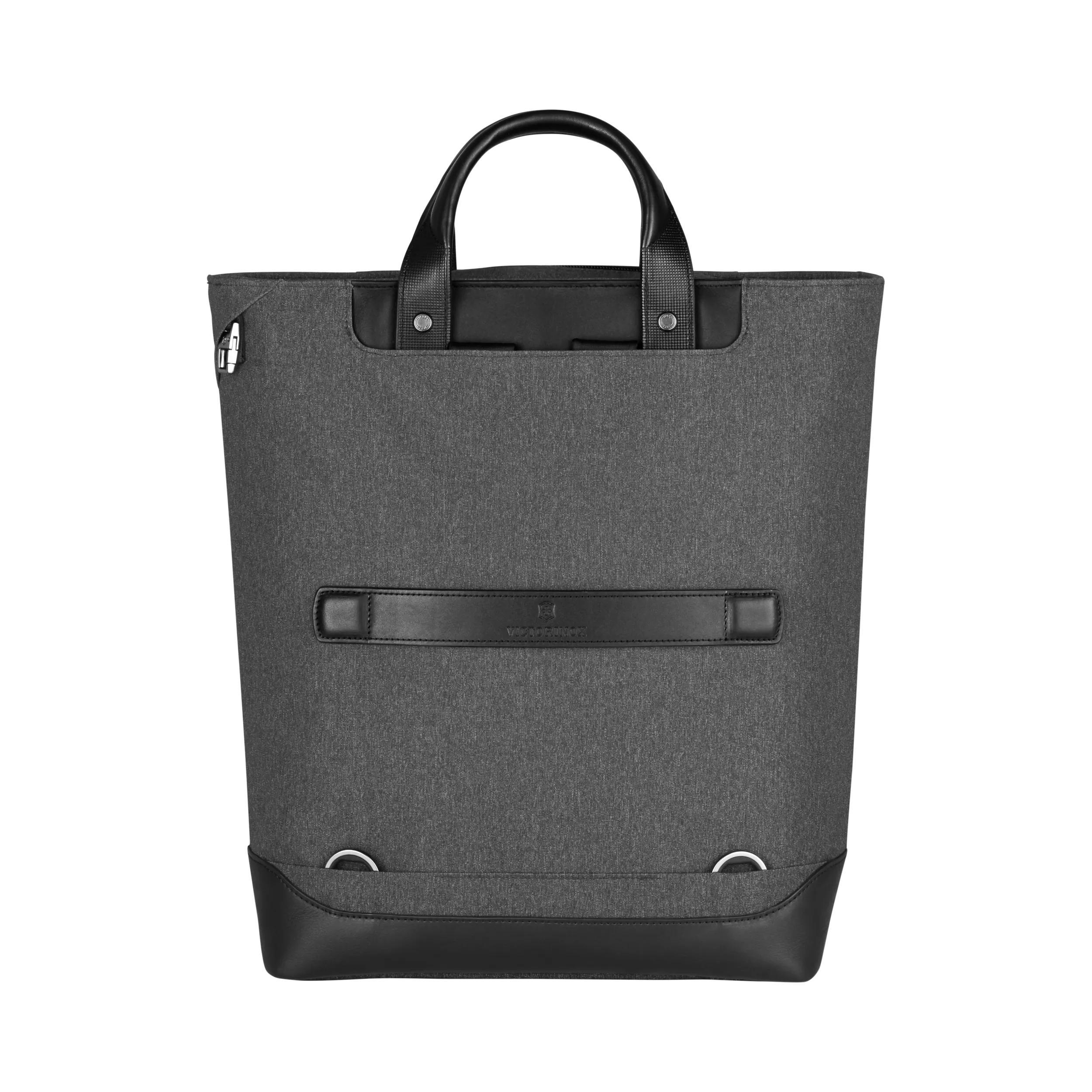 Victorinox Architecture Urban2 2-Way Carry Tote in Grey / Black — back view
