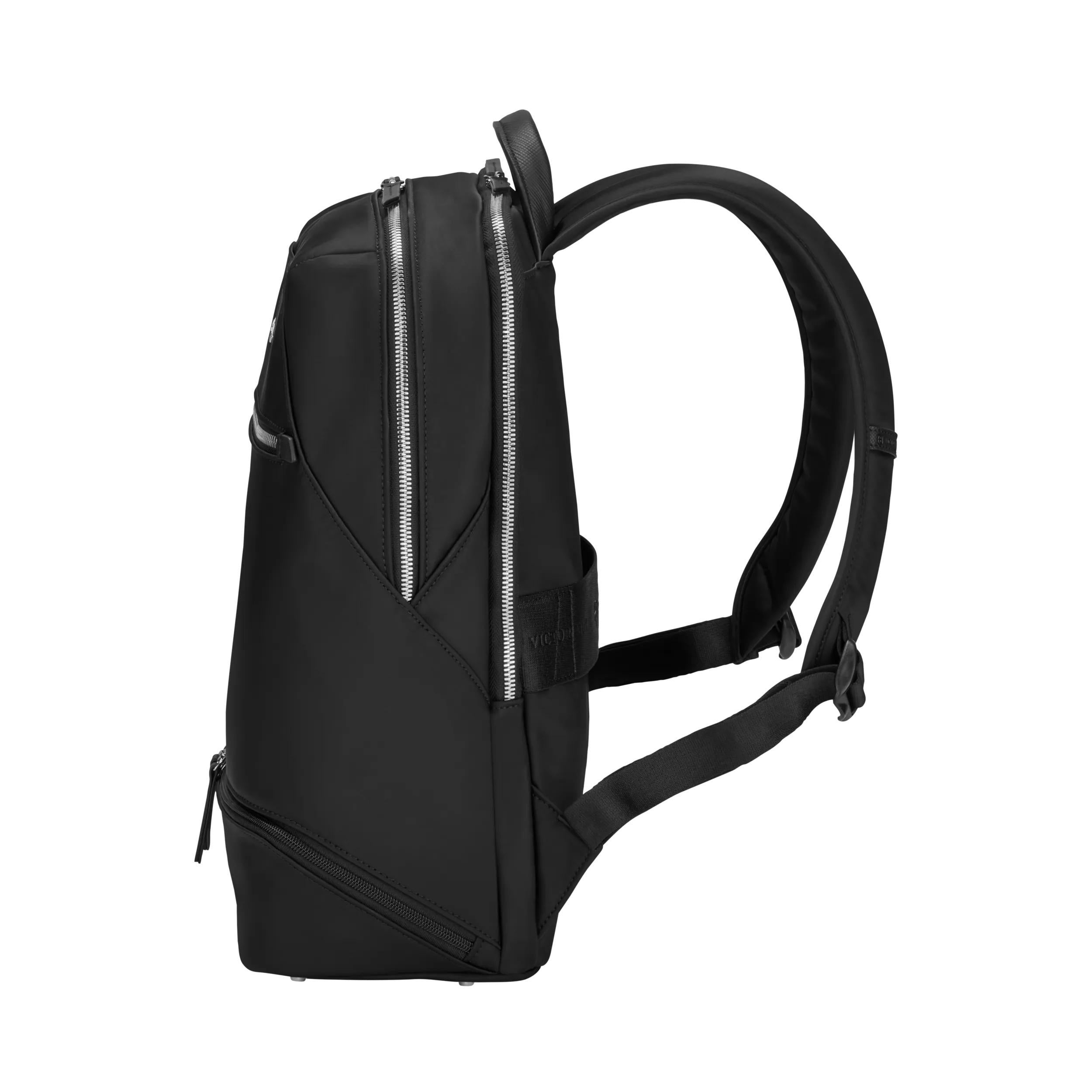 Victorinox Victoria Signature Deluxe Backpack in Black — angle view 4