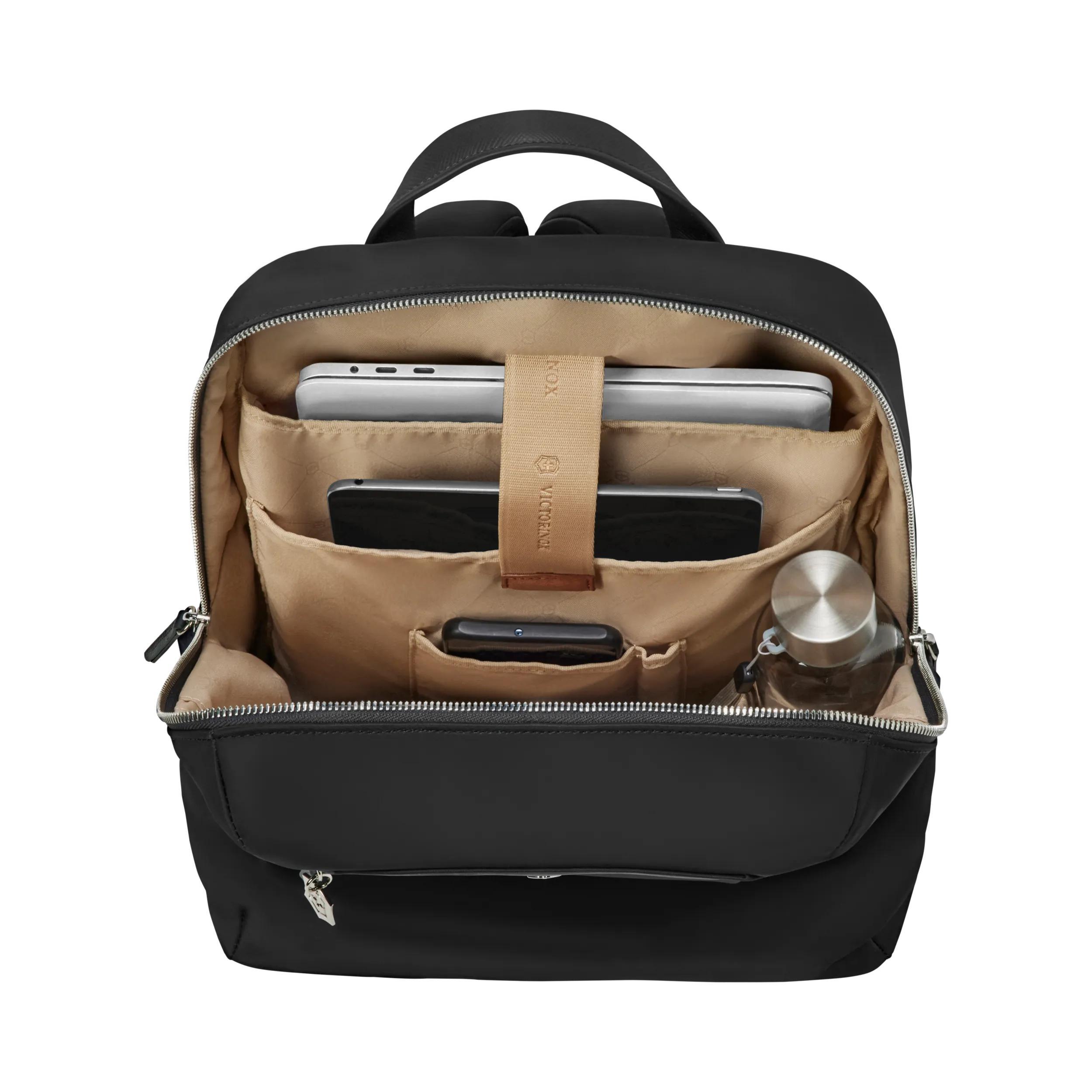 Victorinox Victoria Signature Compact Backpack in Black — detail view 2