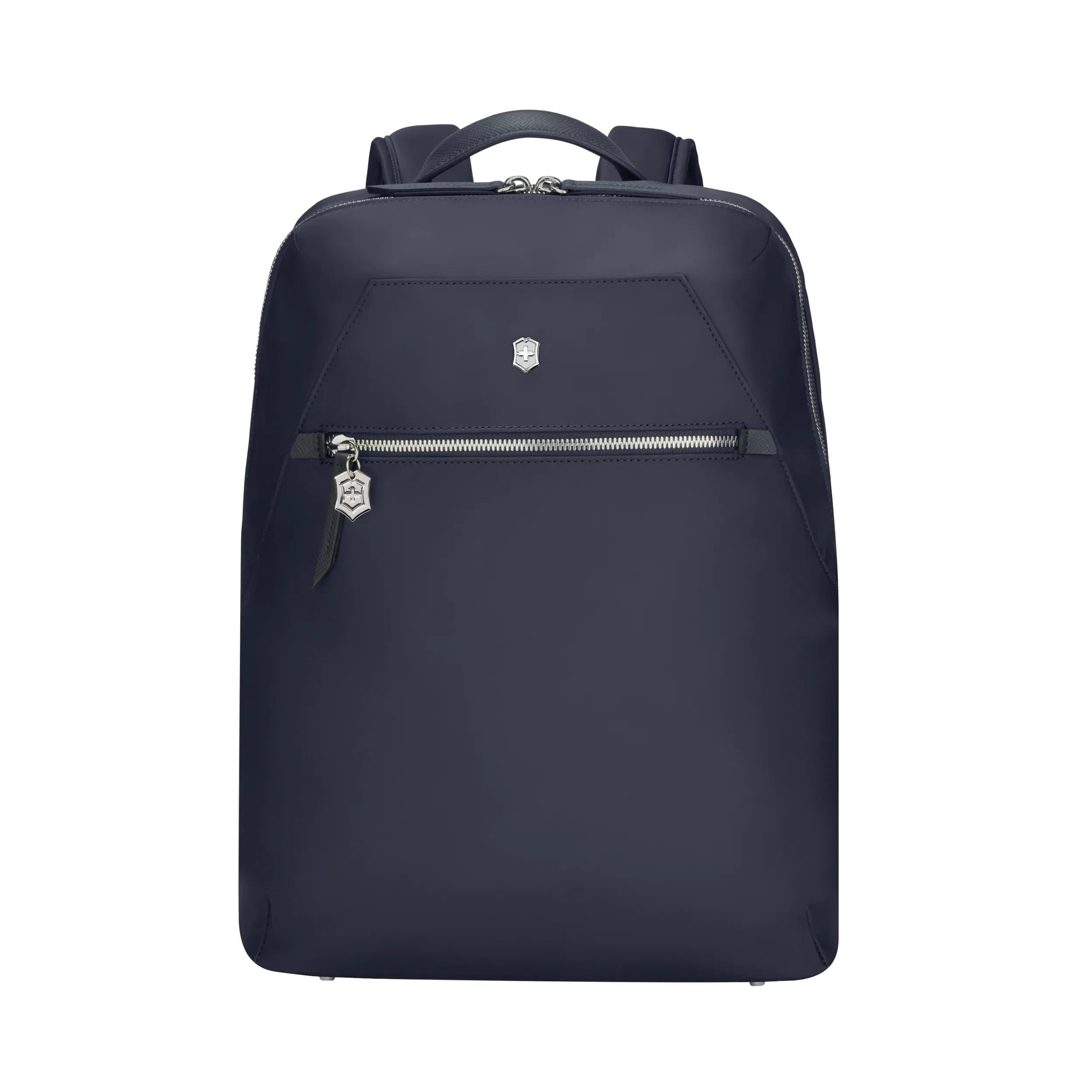 Victorinox Victoria Signature Compact Backpack in Midnight Blue — front view