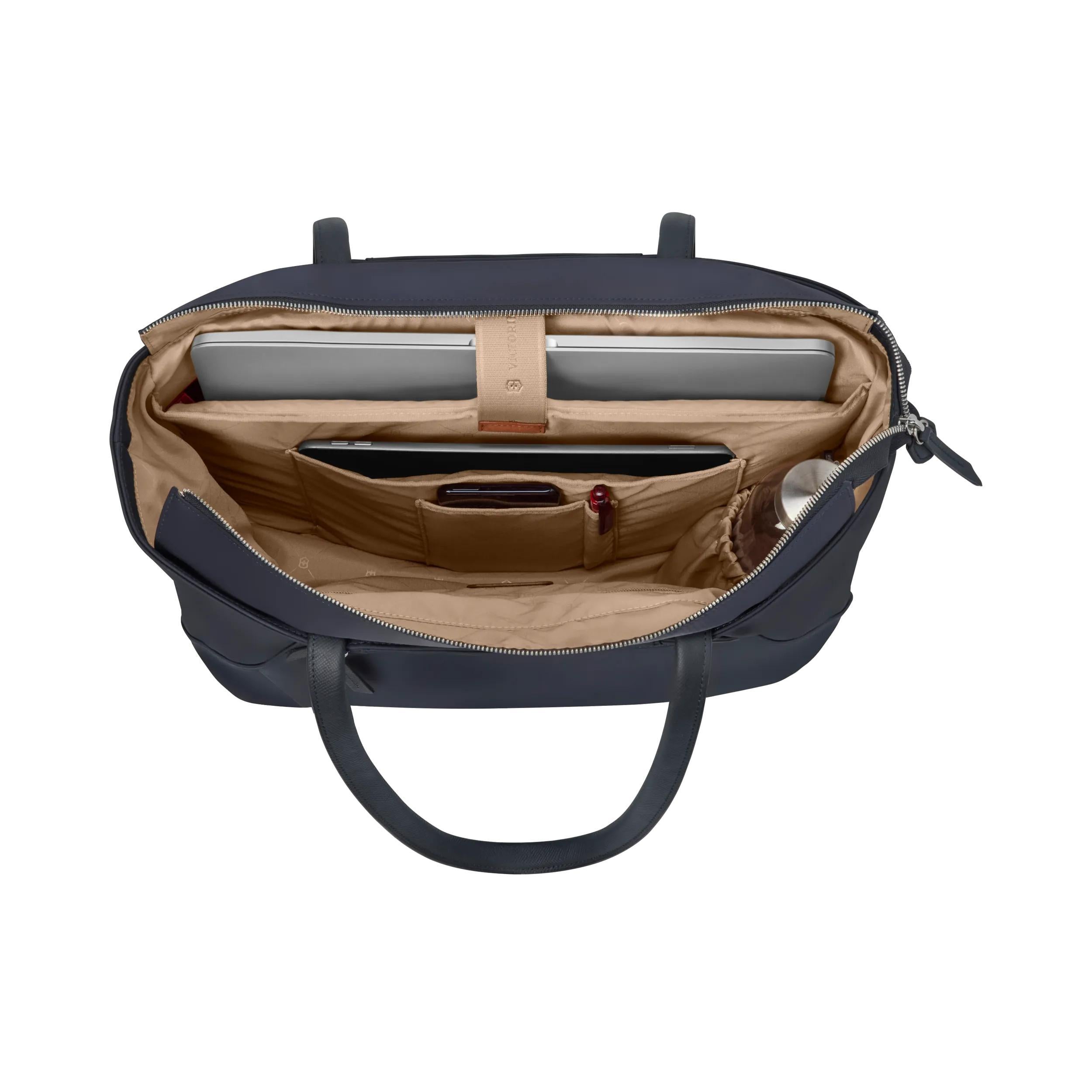 Victorinox Victoria Signature Tote in Midnight Blue — detail view 3