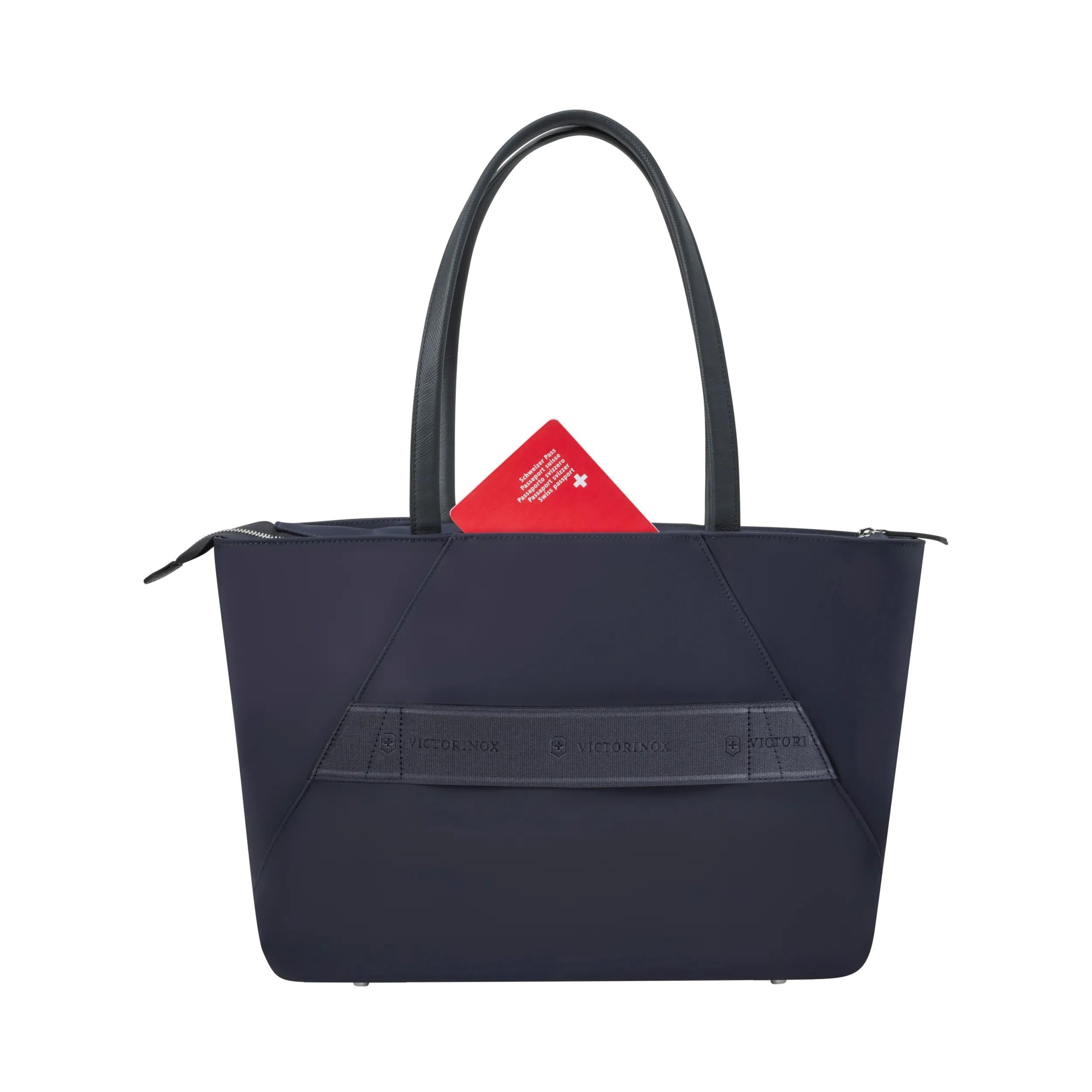 Victorinox Victoria Signature Tote in Midnight Blue — detail view 5