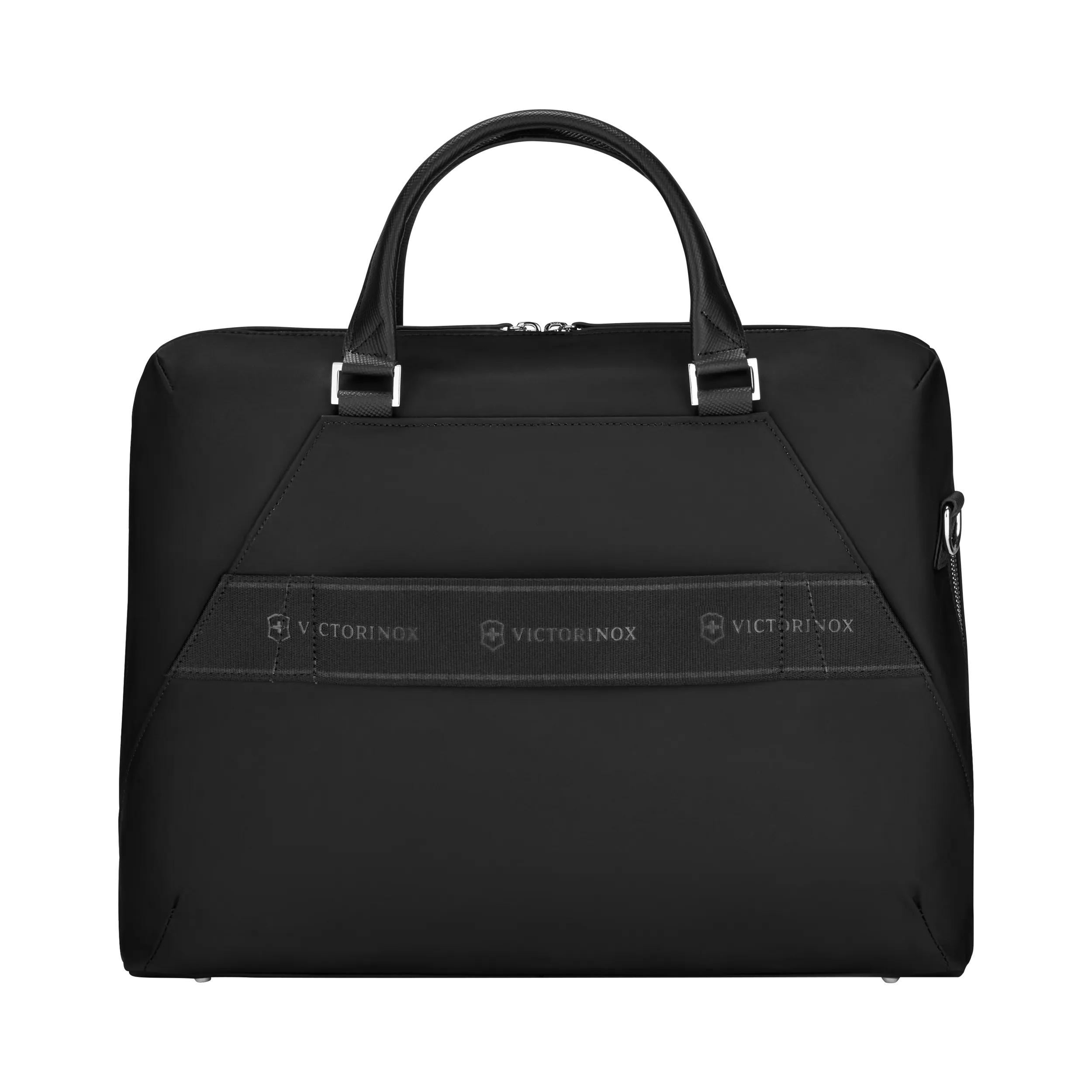 Victorinox Victoria Signature Briefcase in Black — back view