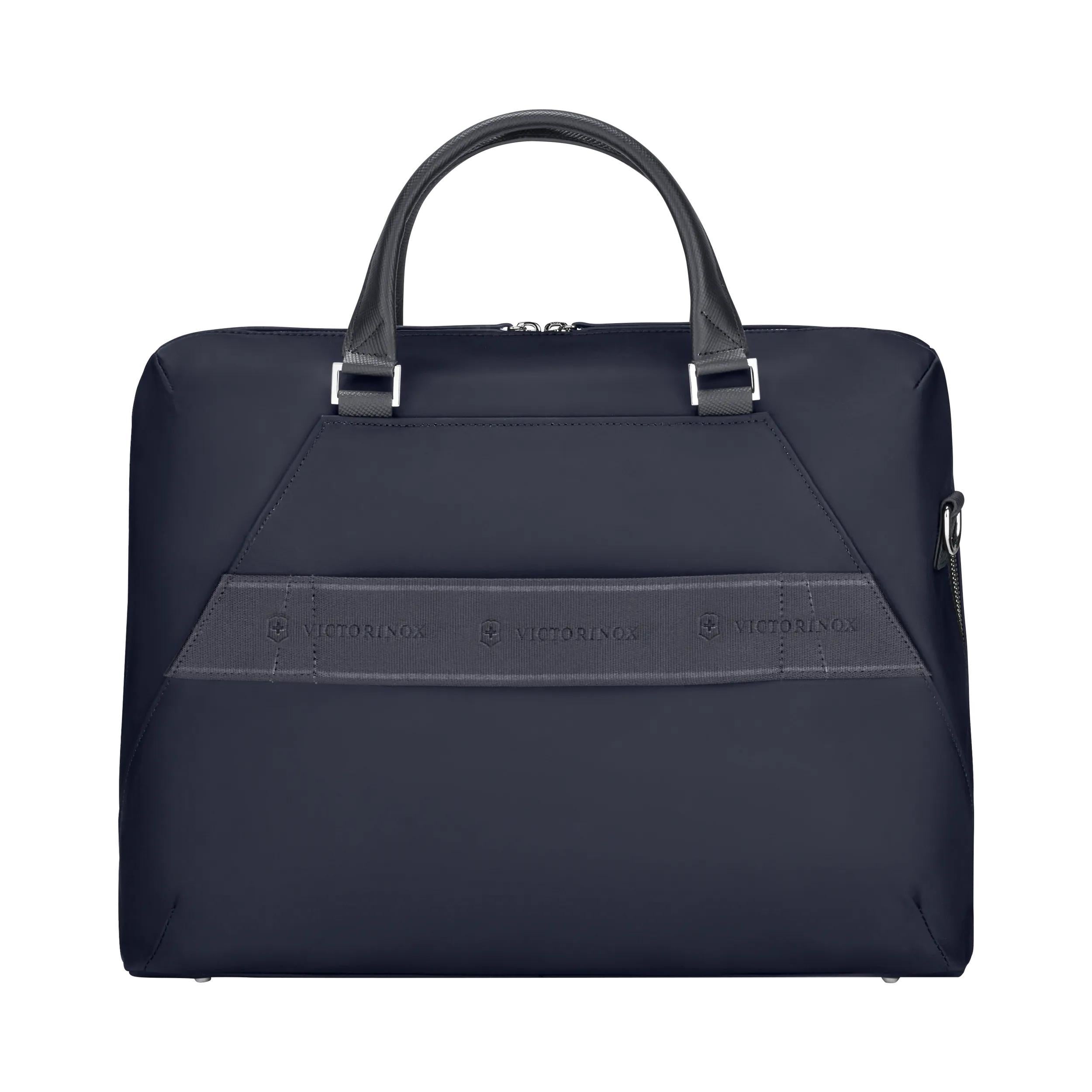 Victorinox Victoria Signature Briefcase in Midnight Blue — back view