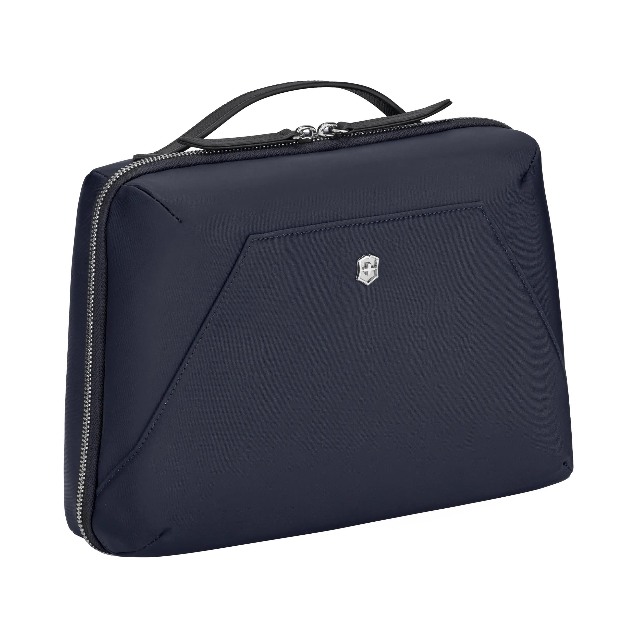 Victorinox Victoria Signature Beauty Case in Midnight Blue — angle view 3