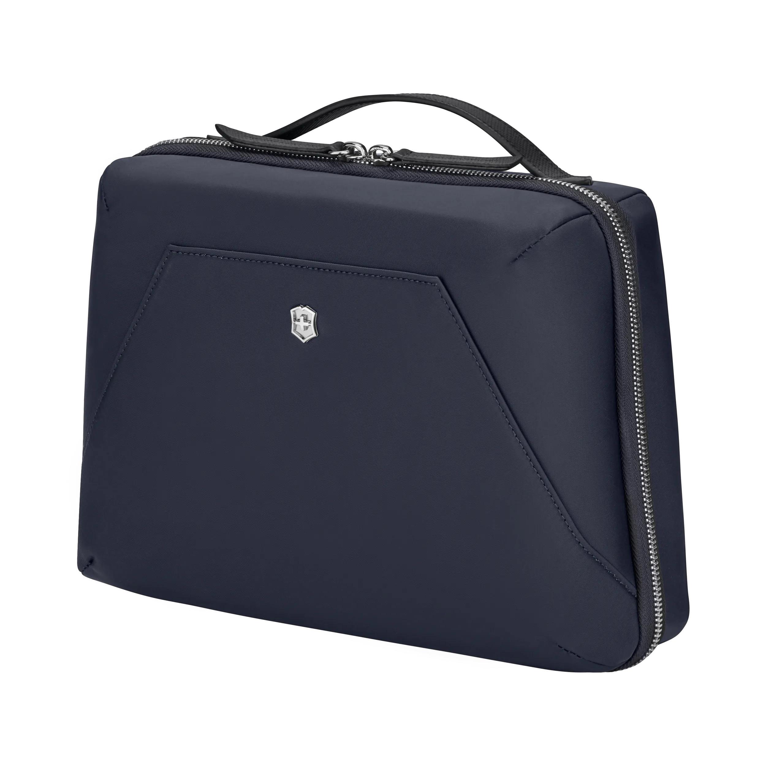 Victorinox Victoria Signature Beauty Case in Midnight Blue — angle view 2