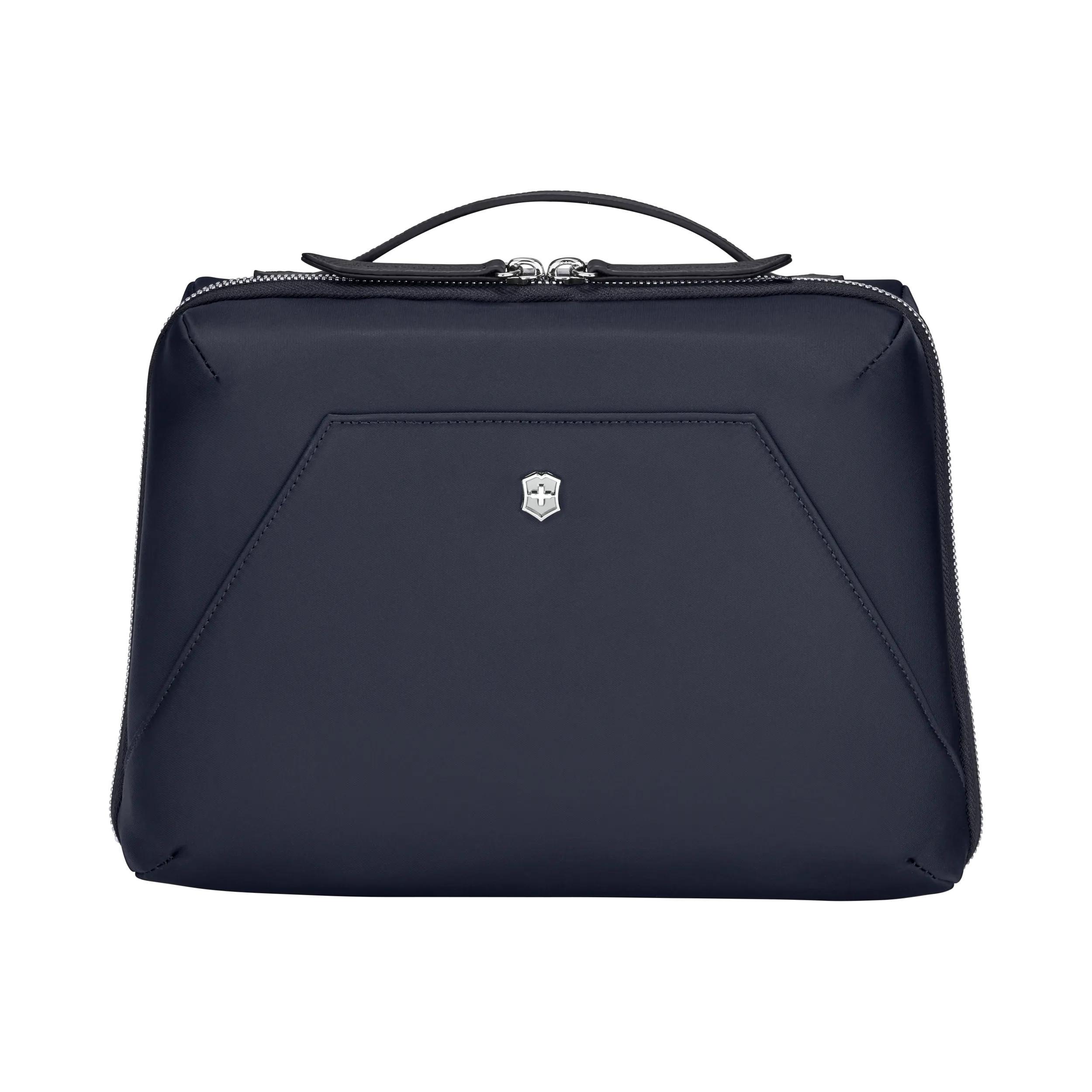 Victorinox Victoria Signature Beauty Case in Midnight Blue — front view