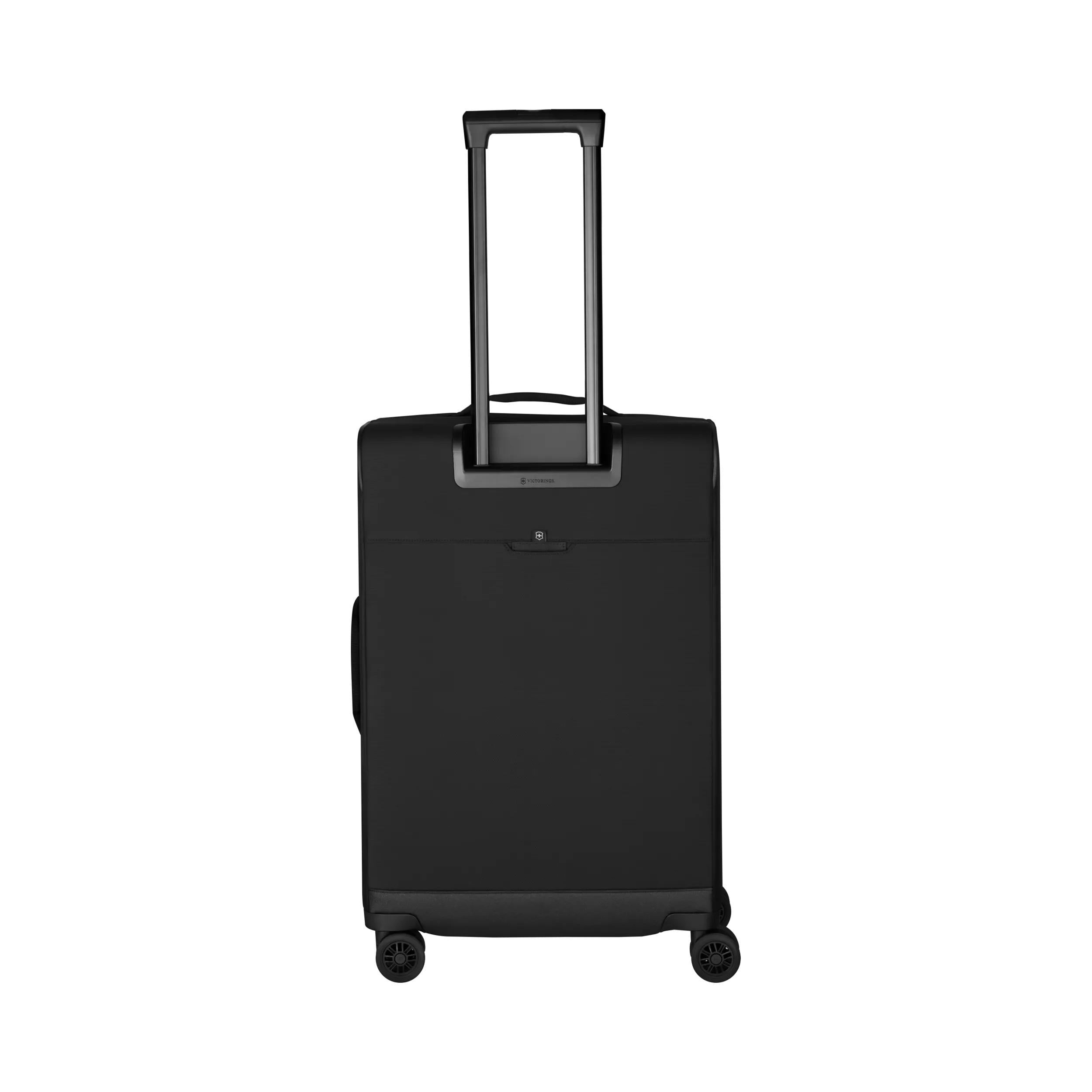 Victorinox Crosslight Medium Softside Case in Black — angle view 12