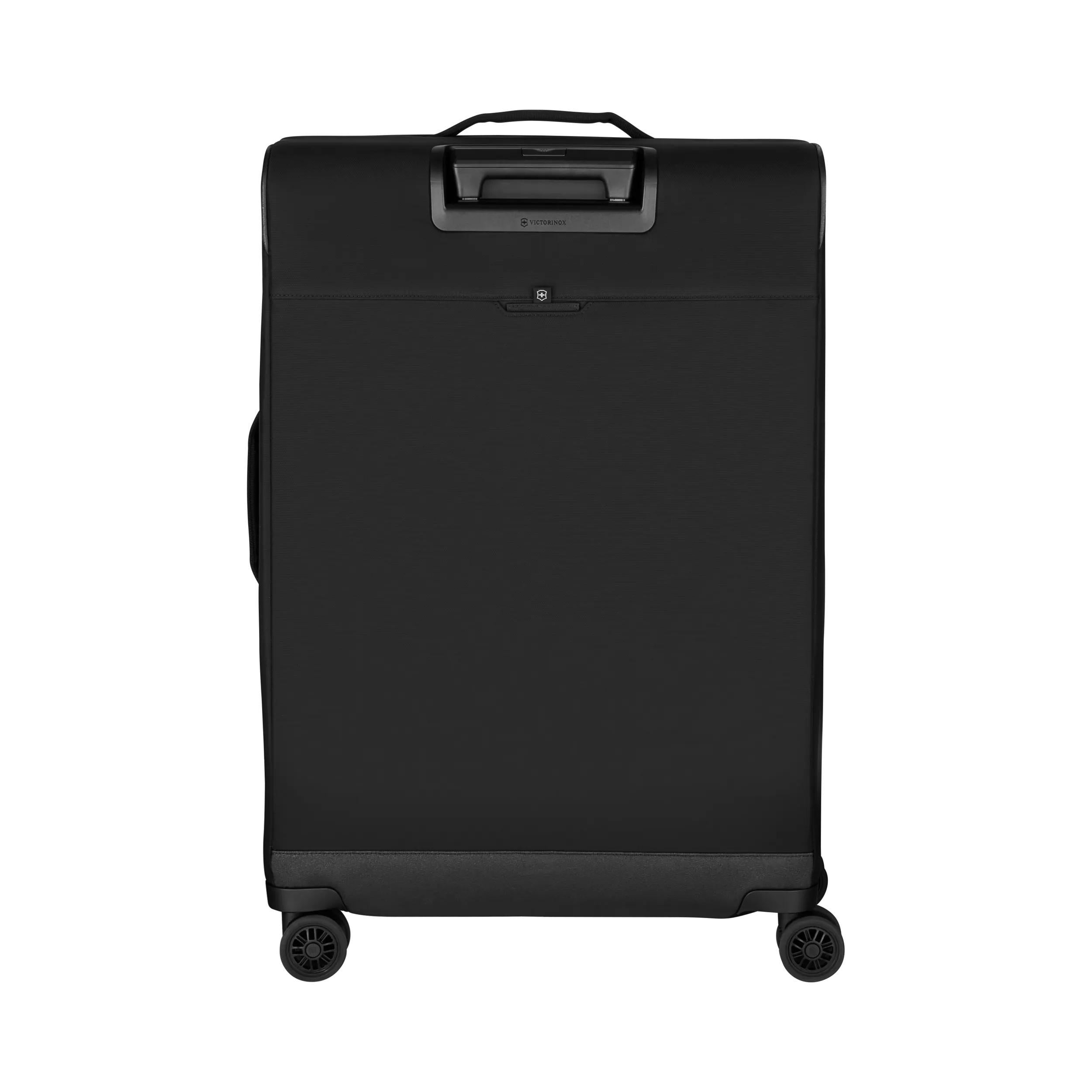 Victorinox Crosslight Large Softside Case in Black — back view