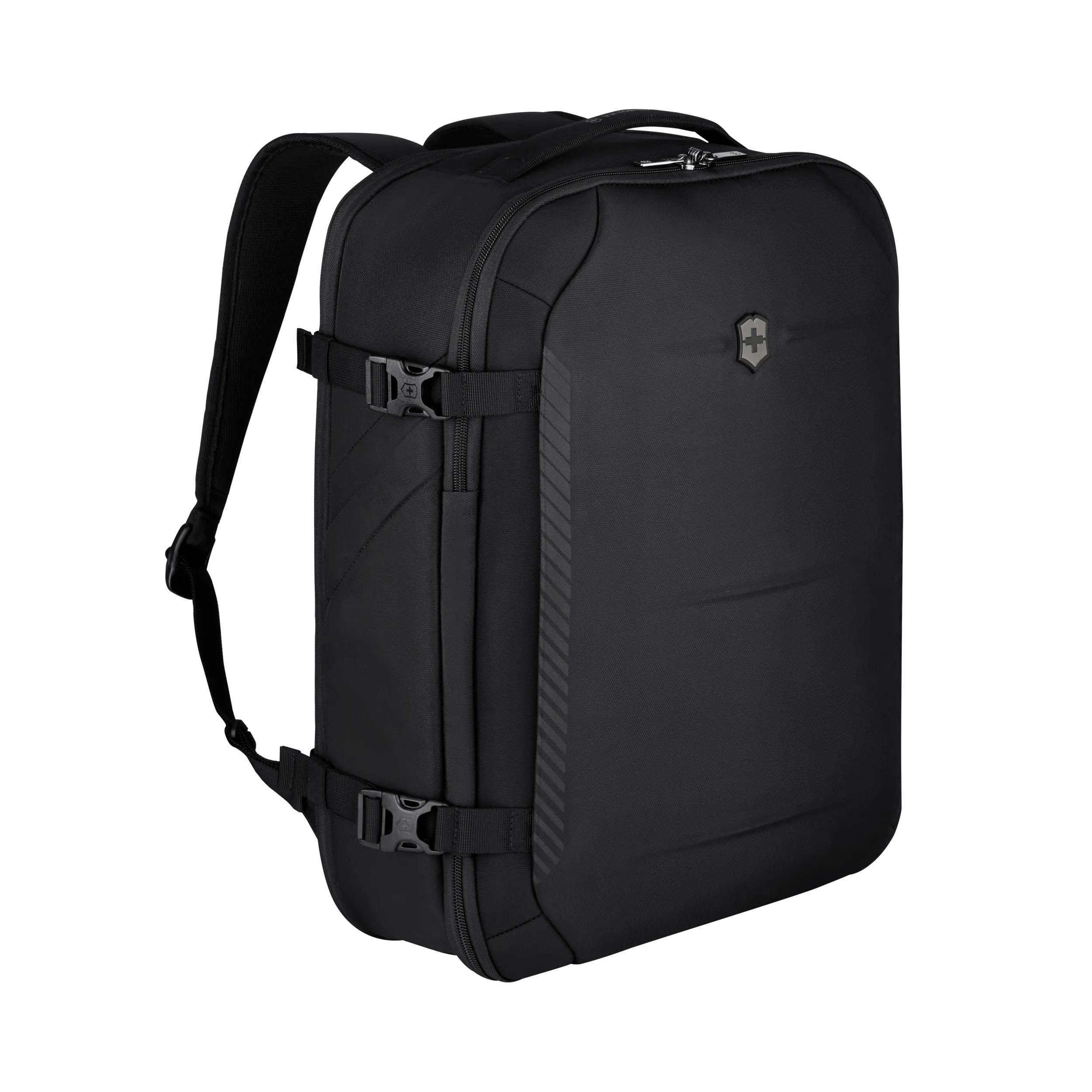 Victorinox Crosslight Boarding Bag in Black — angle view 3