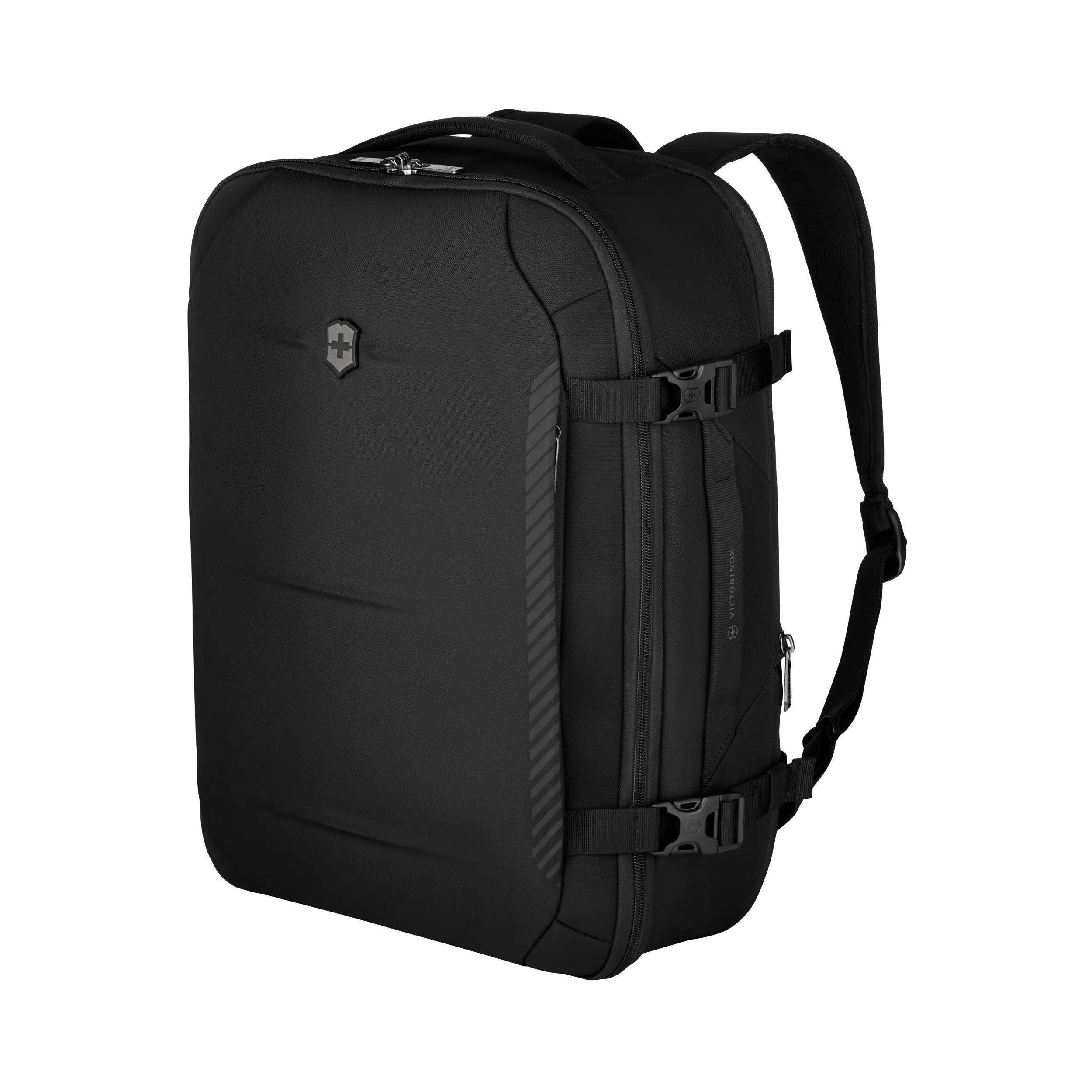 Victorinox Crosslight Boarding Bag in Black — angle view 2