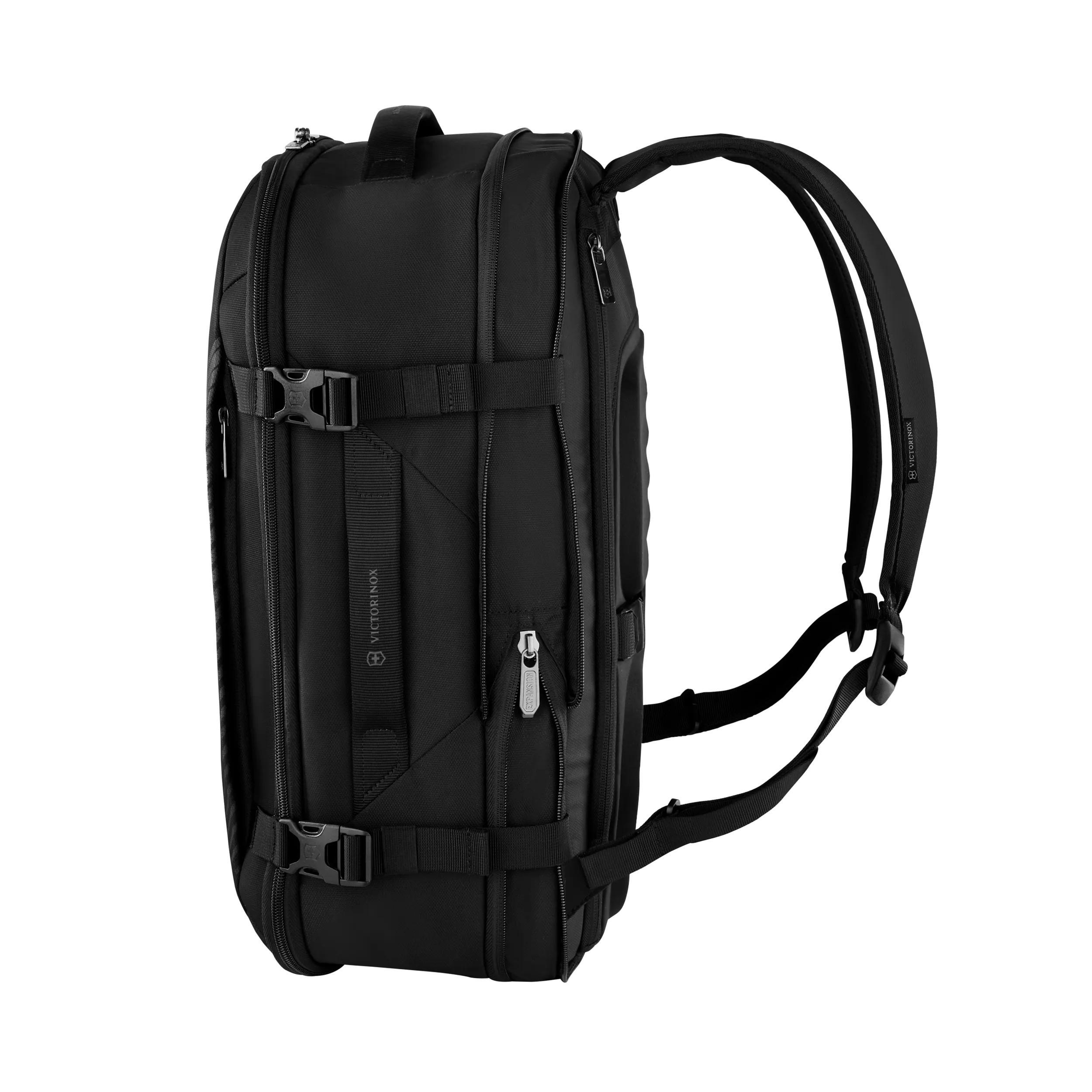 Victorinox Crosslight Boarding Bag in Black — angle view 5