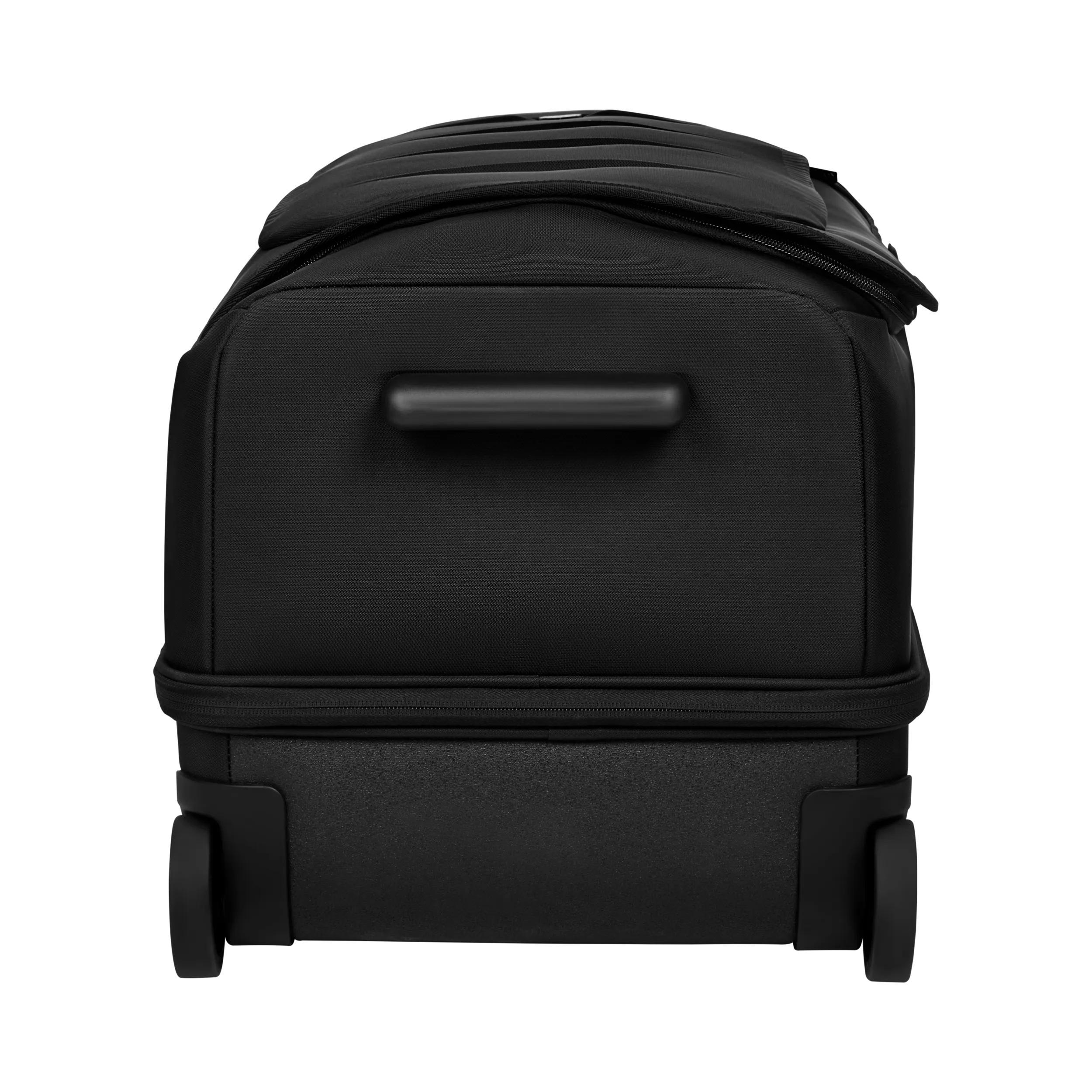 Victorinox Crosslight Wheeled Duffel in Black — detail view 2