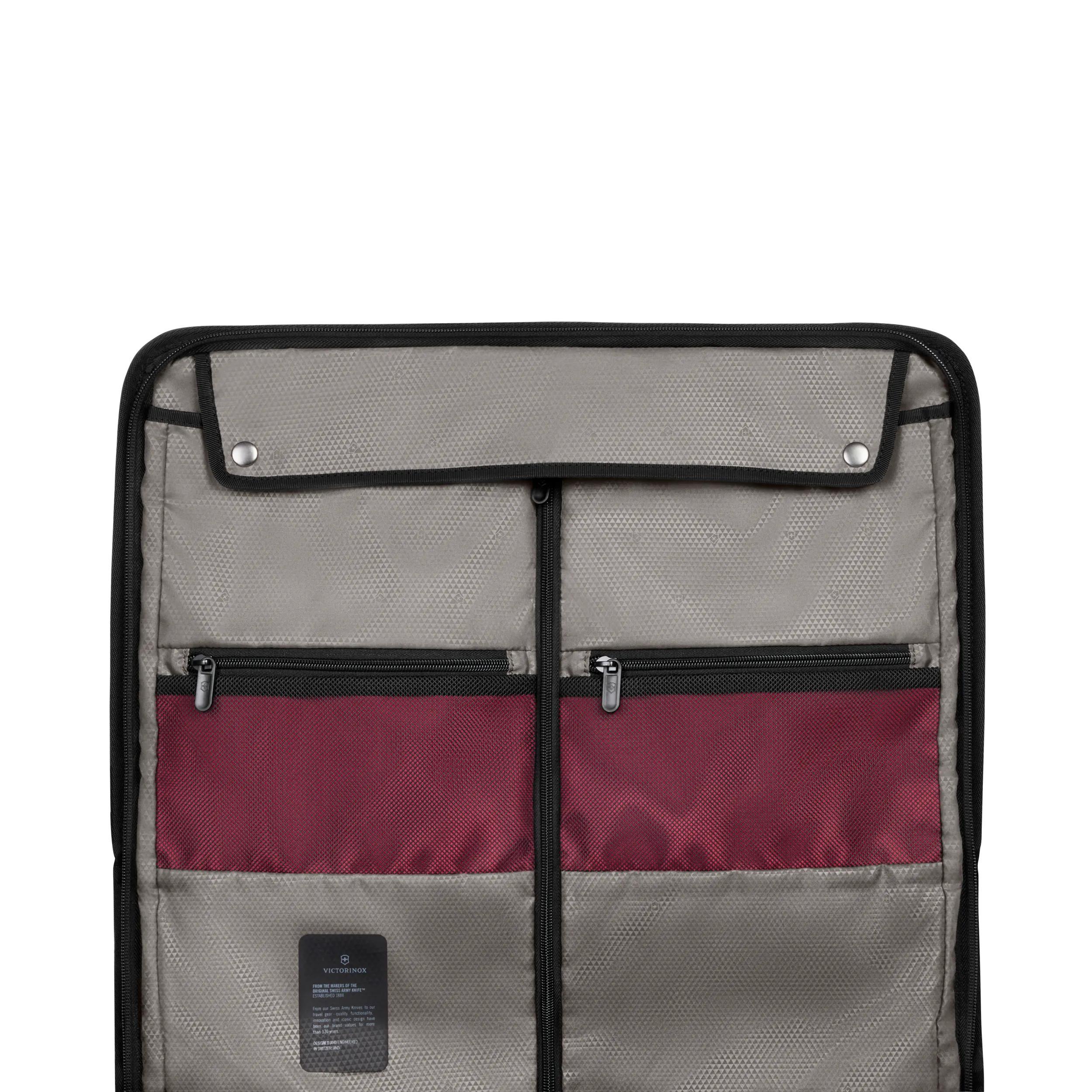 Victorinox Crosslight Garment Bag in Black — detail view 3