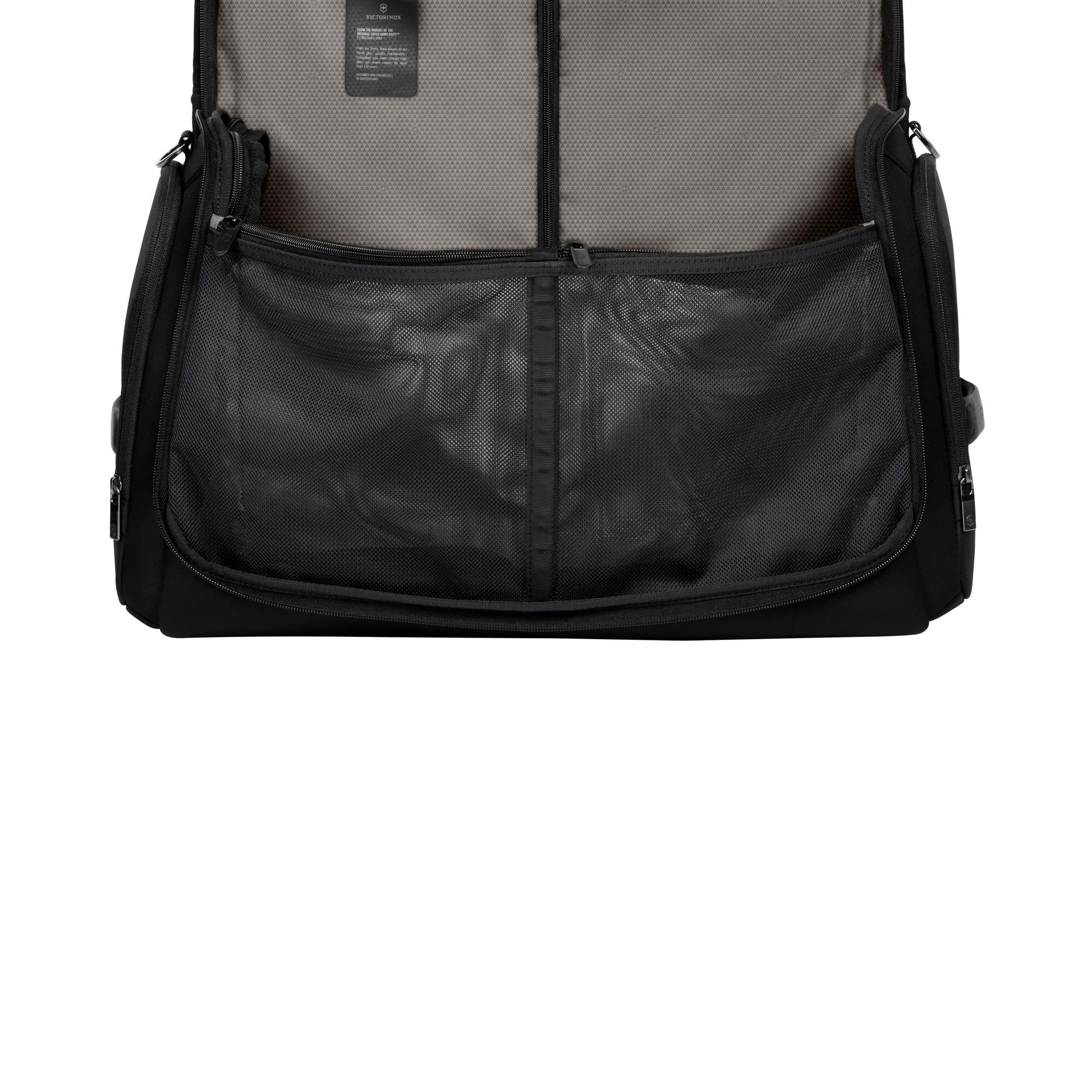 Victorinox Crosslight Garment Bag in Black — detail view 4