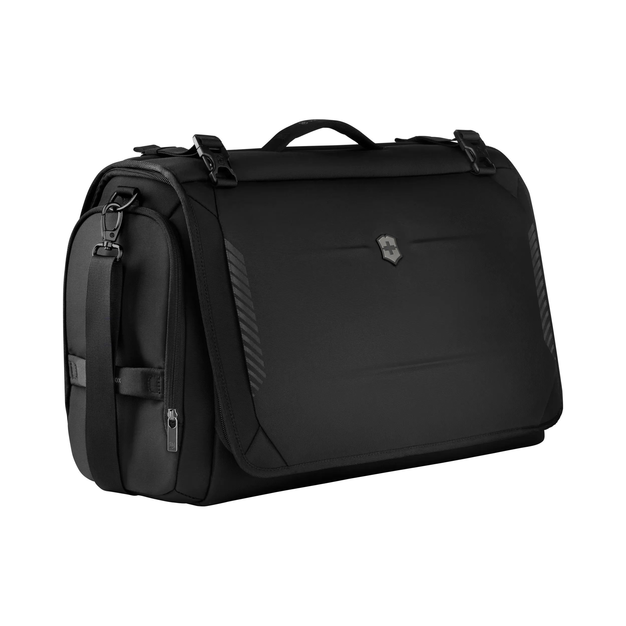 Victorinox Crosslight Garment Bag in Black — angle view 3