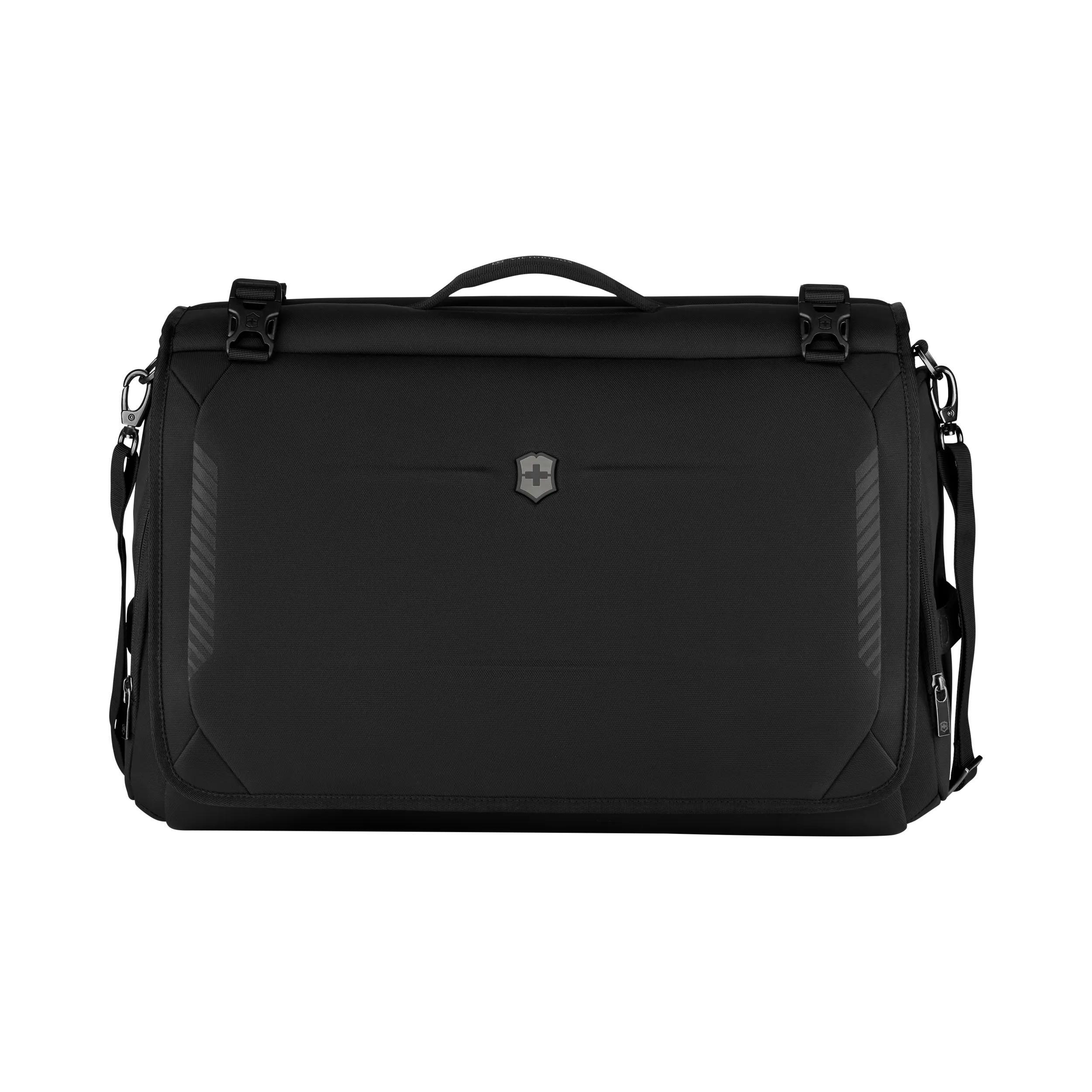 Victorinox Crosslight Garment Bag in Black — front view