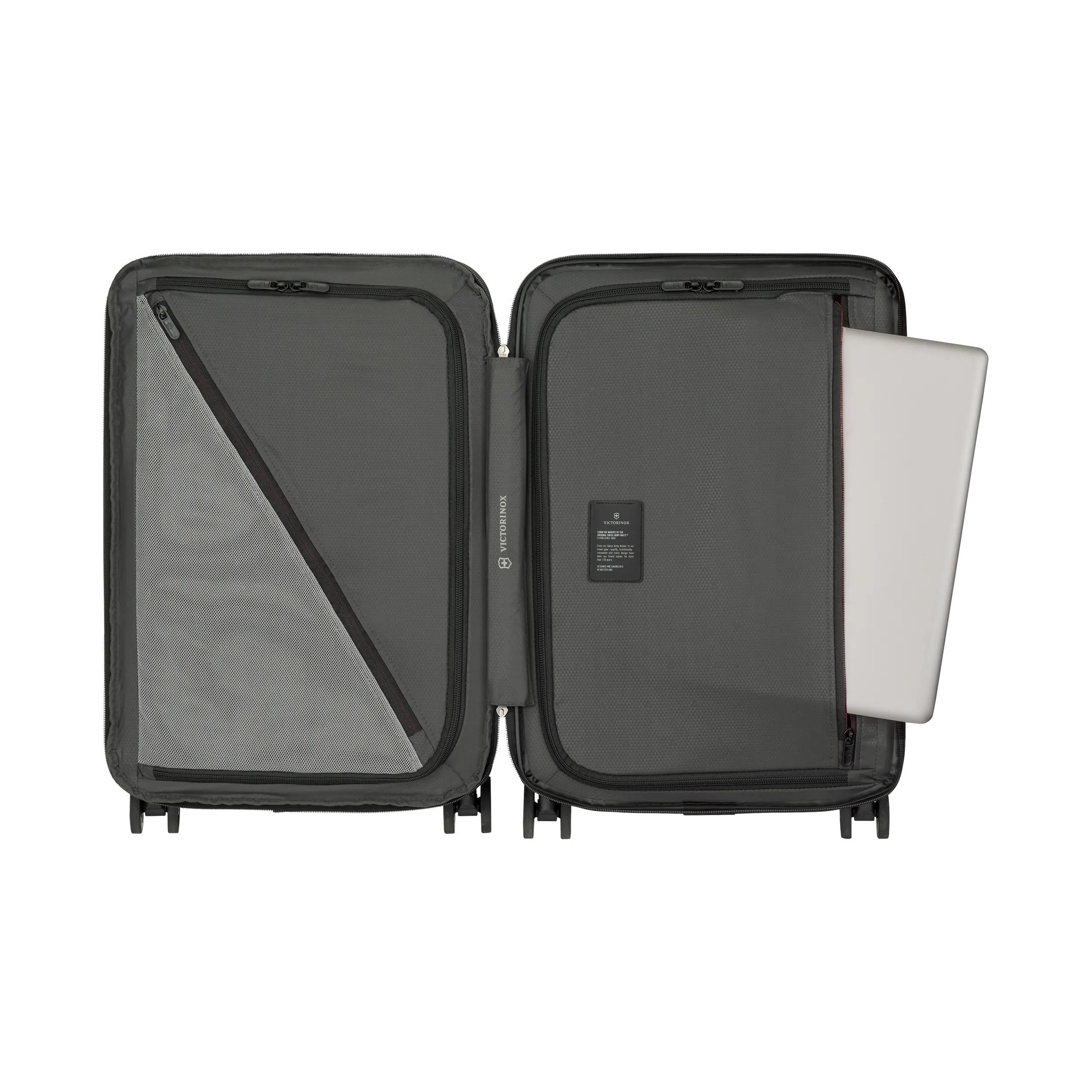 Victorinox Airox Advanced Frequent Flyer Carry-on Business in Black — interior view
