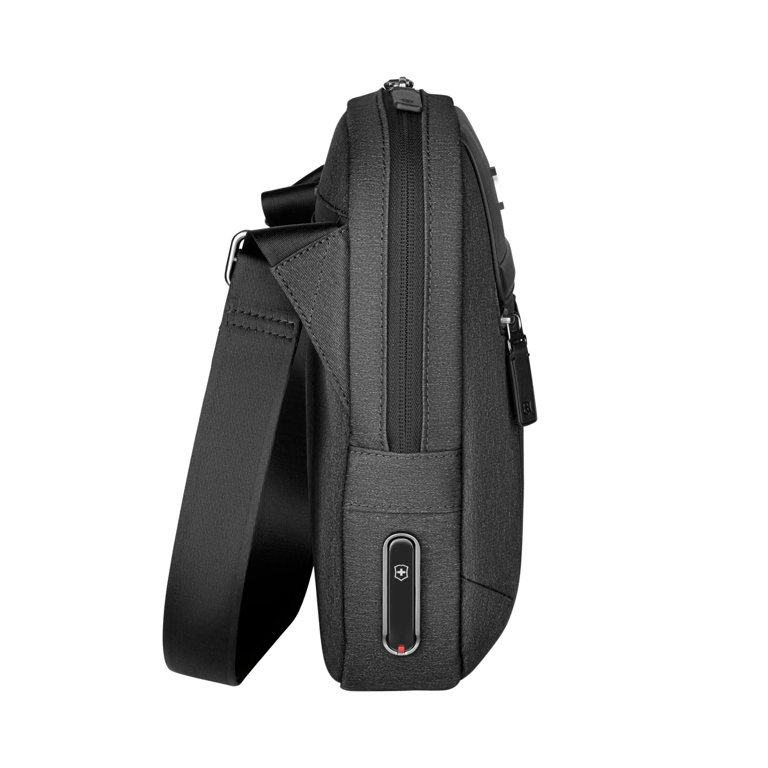 Victorinox Architecture Urban2 Crossbody Bag in Grey / Black — angle view 4