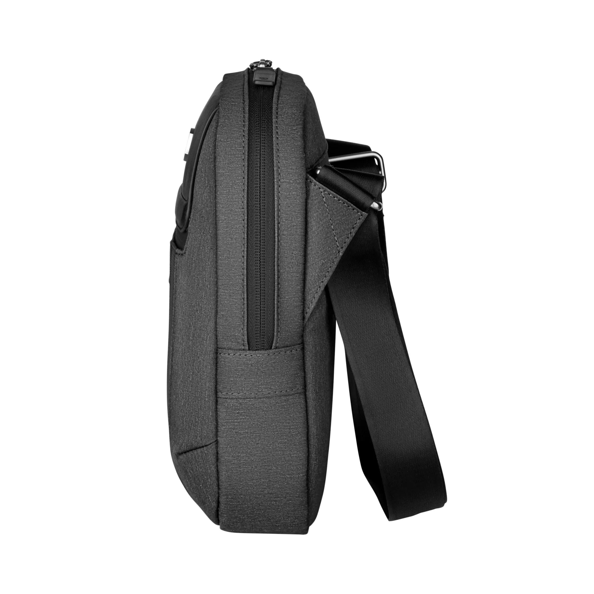 Victorinox Architecture Urban2 Crossbody Bag in Grey / Black — angle view 5