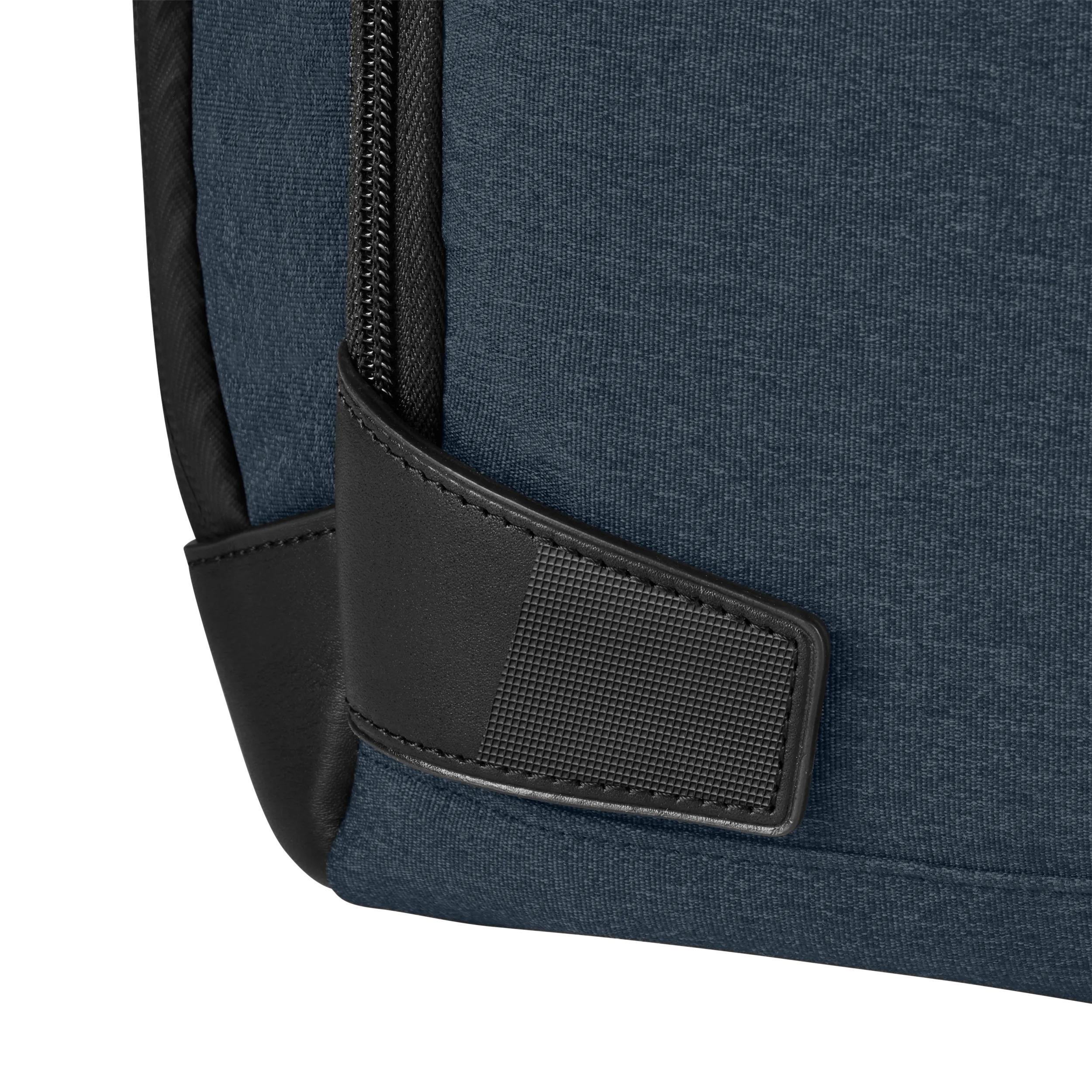 Victorinox Architecture Urban2 Deluxe Backpack in Blue / Black — detail view 3