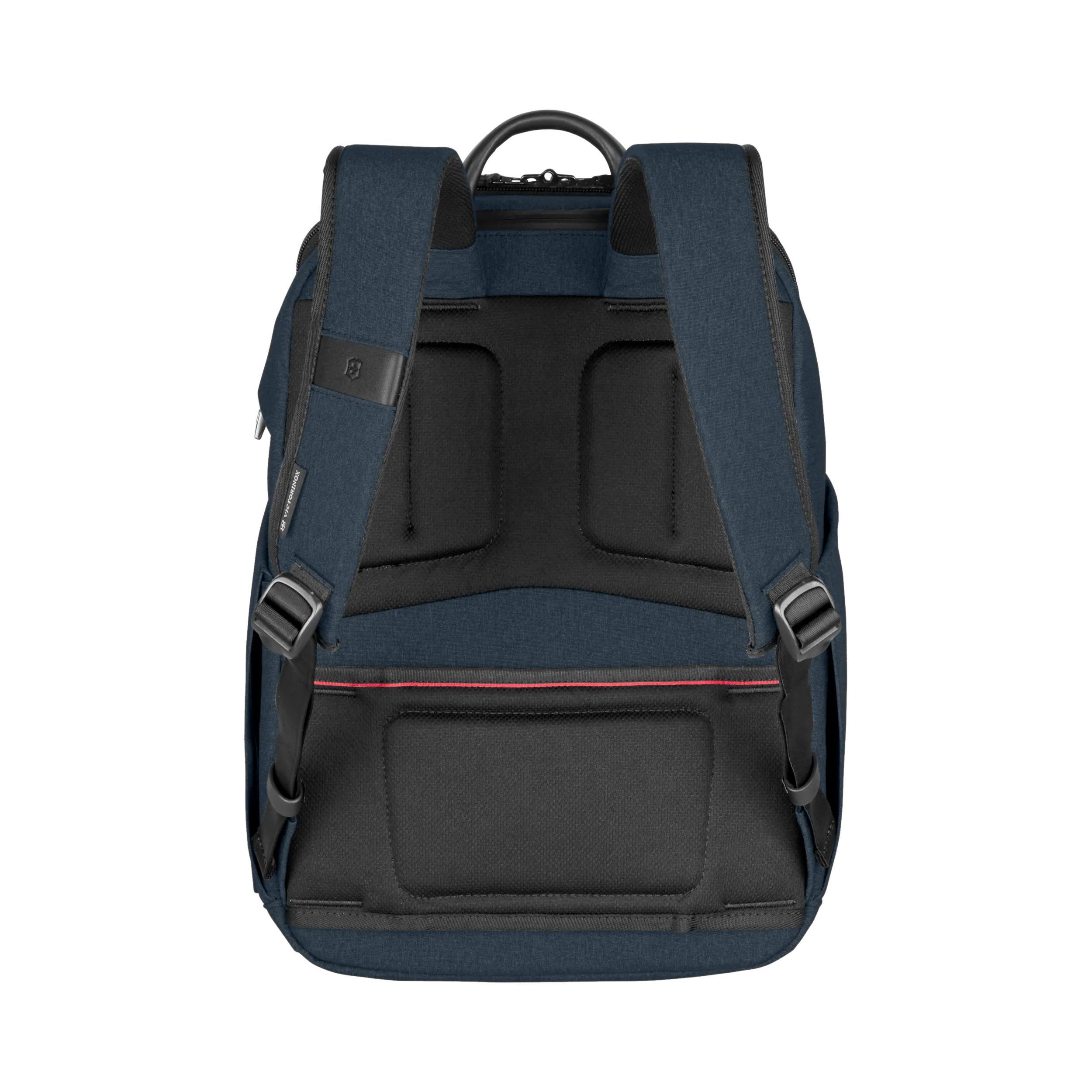 Victorinox Architecture Urban2 City Backpack in Blue / Black — back view