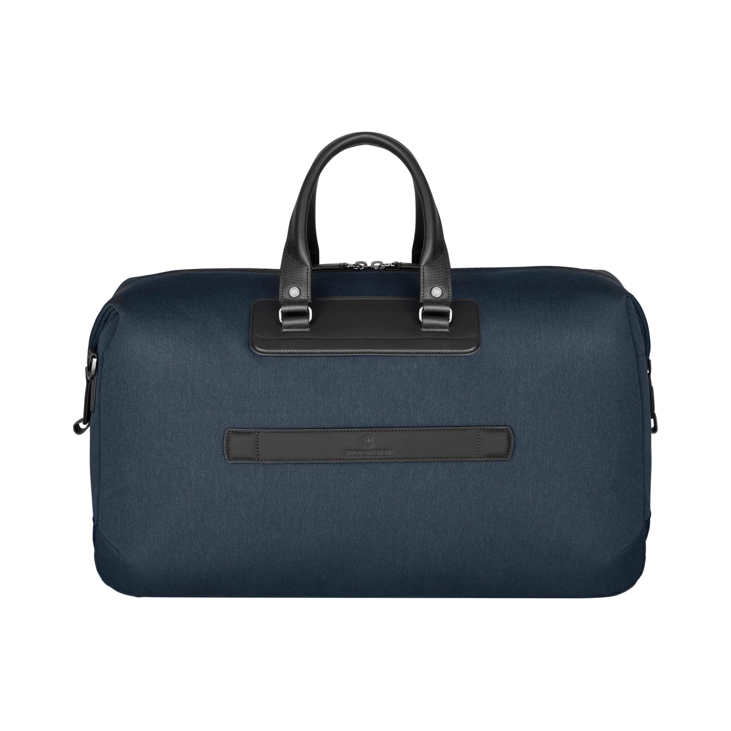 Victorinox Architecture Urban2 Weekender in Blue / Black — angle view 12