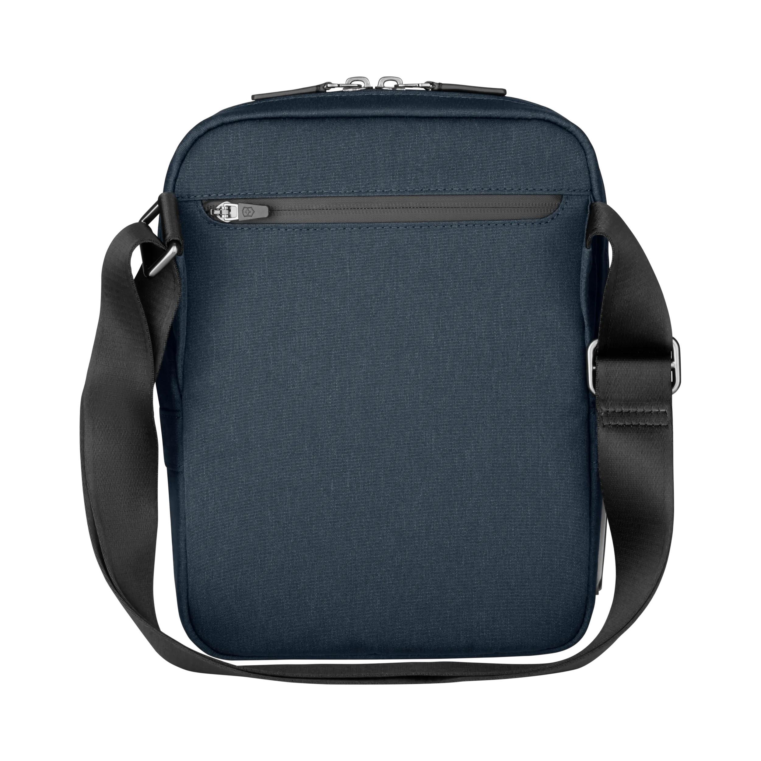 Victorinox Architecture Urban2 Crossbody Bag in Blue / Black — back view