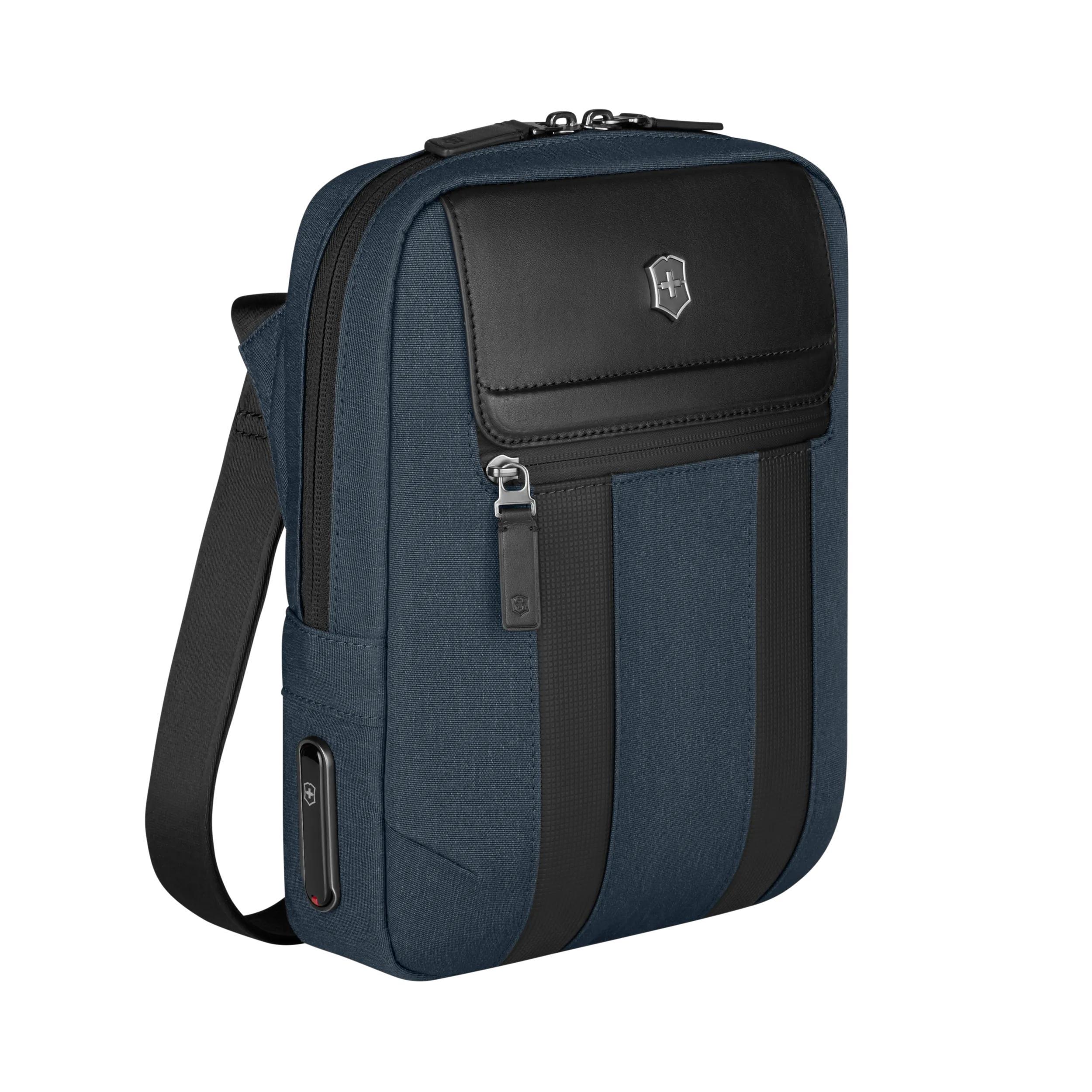 Victorinox Architecture Urban2 Crossbody Bag in Blue / Black — angle view 6