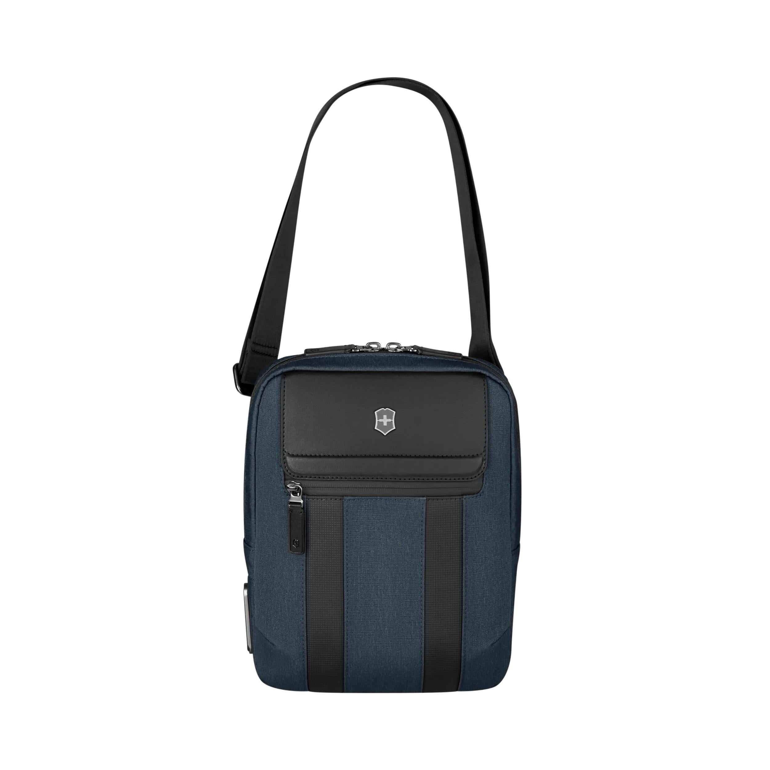 Victorinox Architecture Urban2 Crossbody Bag in Blue / Black — angle view 2