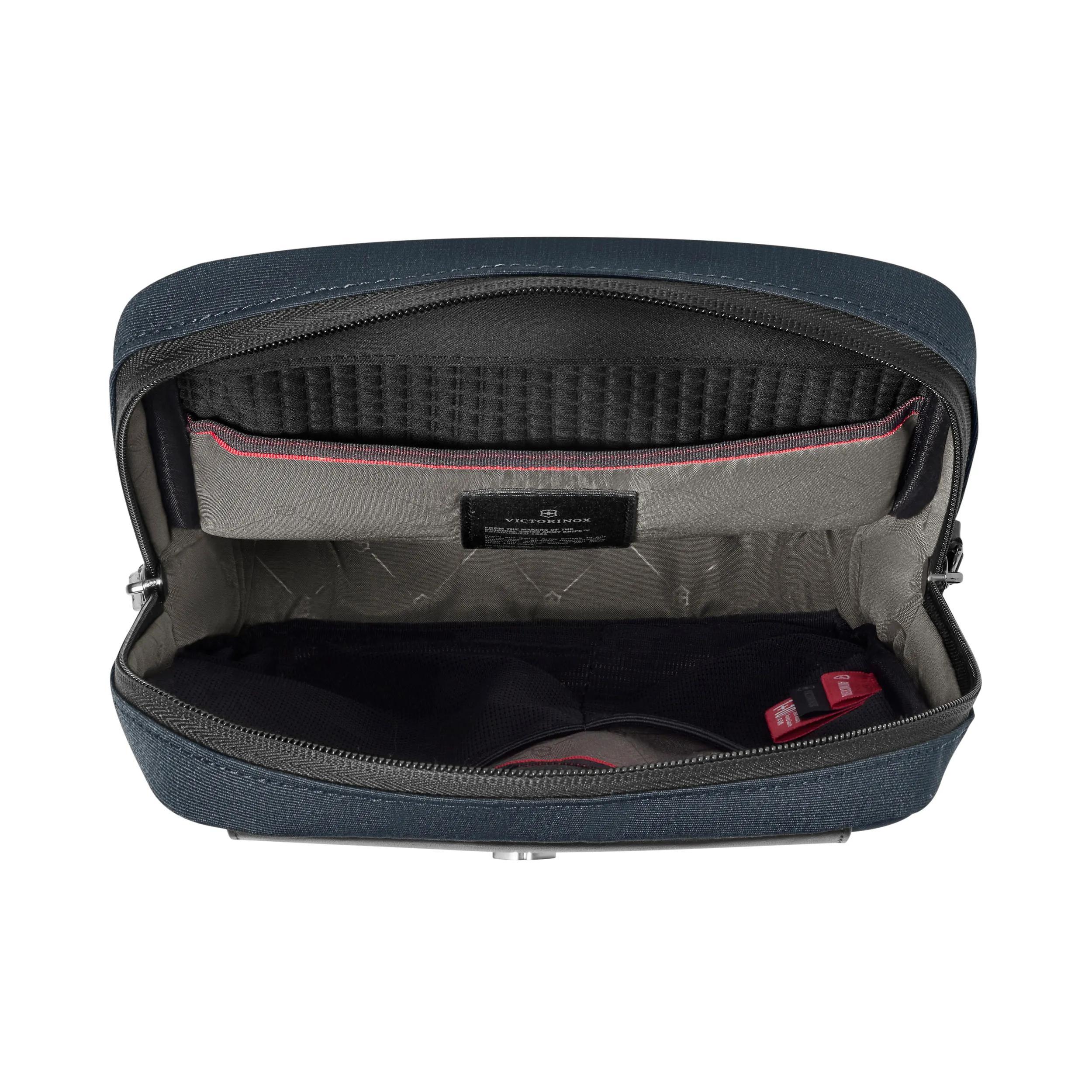 Victorinox Architecture Urban2 Crossbody Bag in Blue / Black — interior view 4