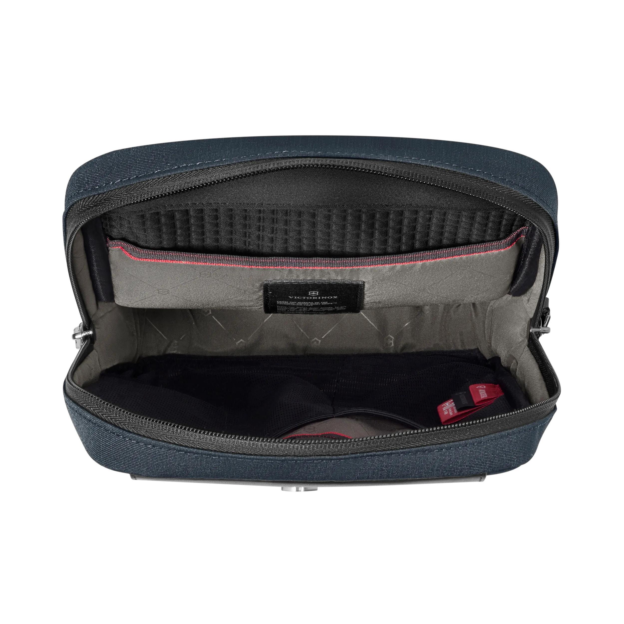 Victorinox Architecture Urban2 Crossbody Bag in Blue / Black — interior view 3