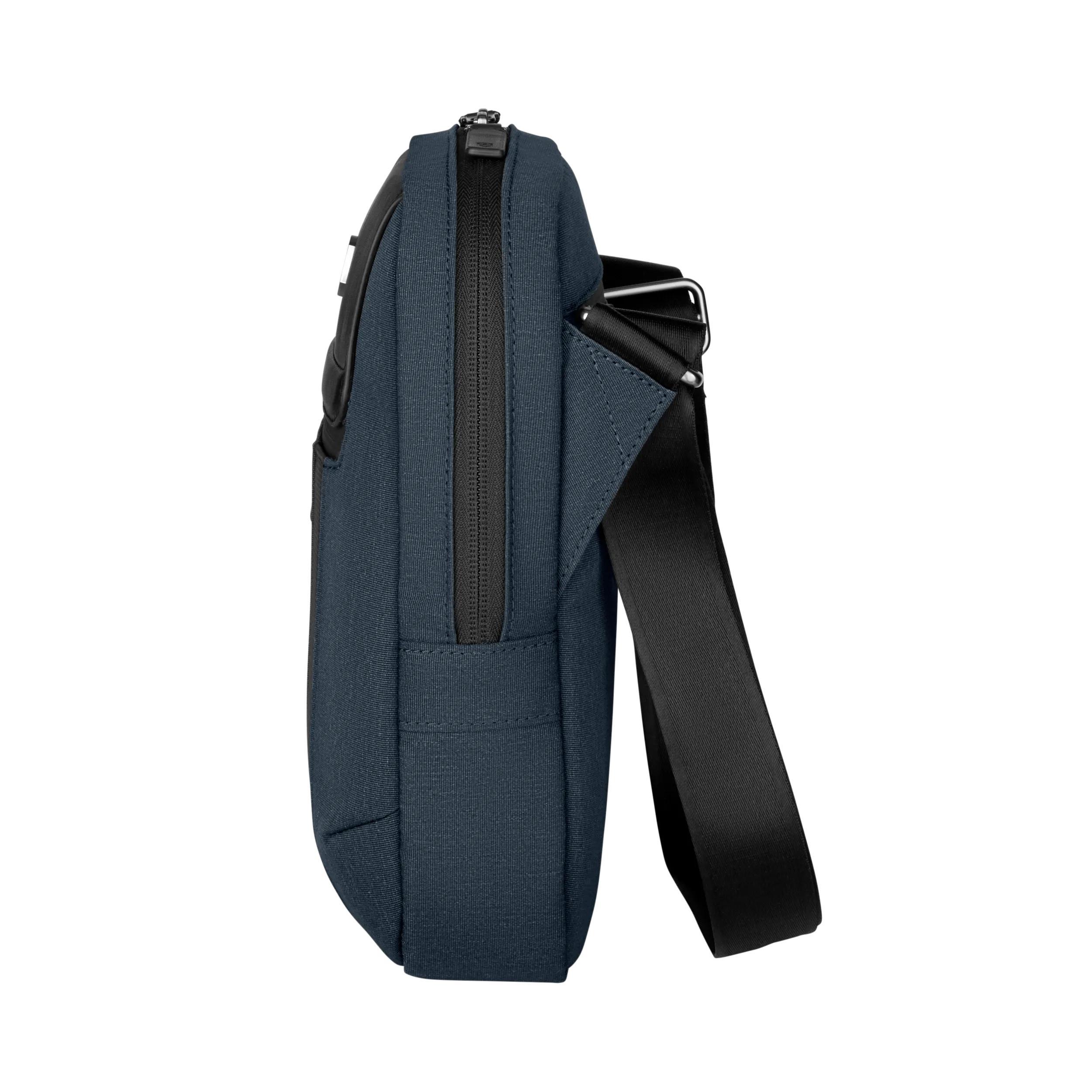 Victorinox Architecture Urban2 Crossbody Bag in Blue / Black — angle view 10