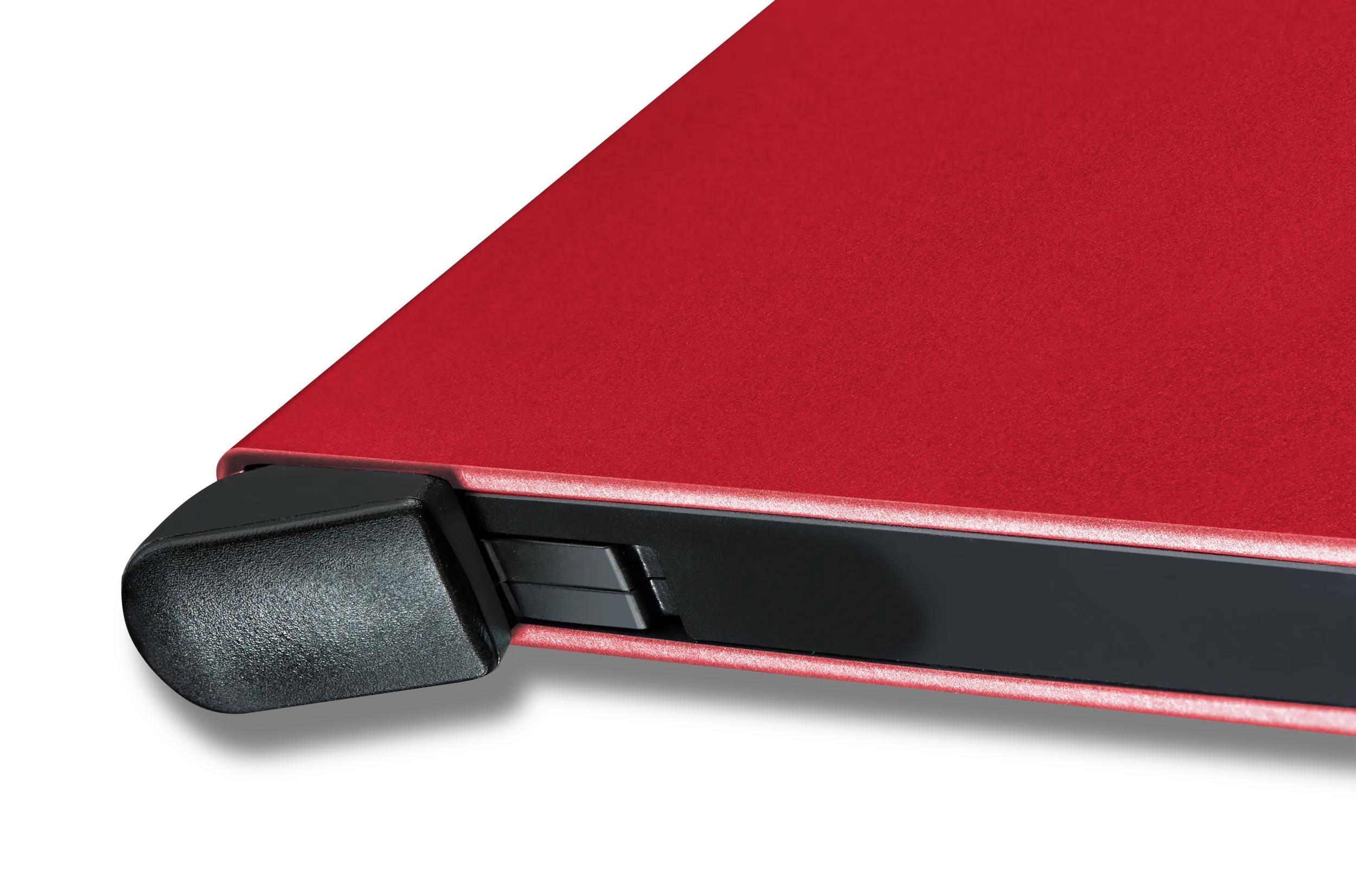 Victorinox Altius Secrid Essential Card Wallet in Red — detail view 2