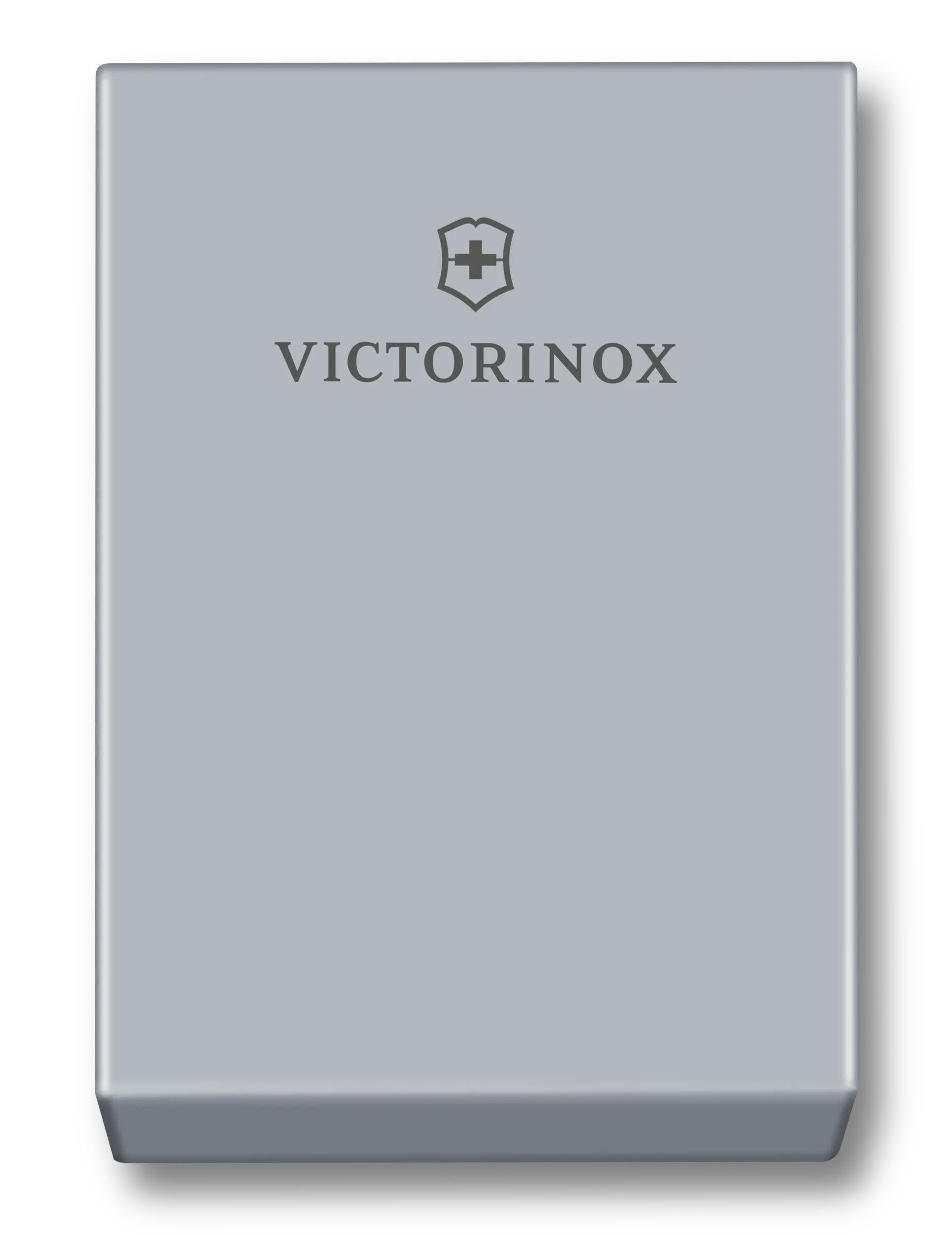 Victorinox Altius Secrid Leather Card Wallet in Black — detail view 4