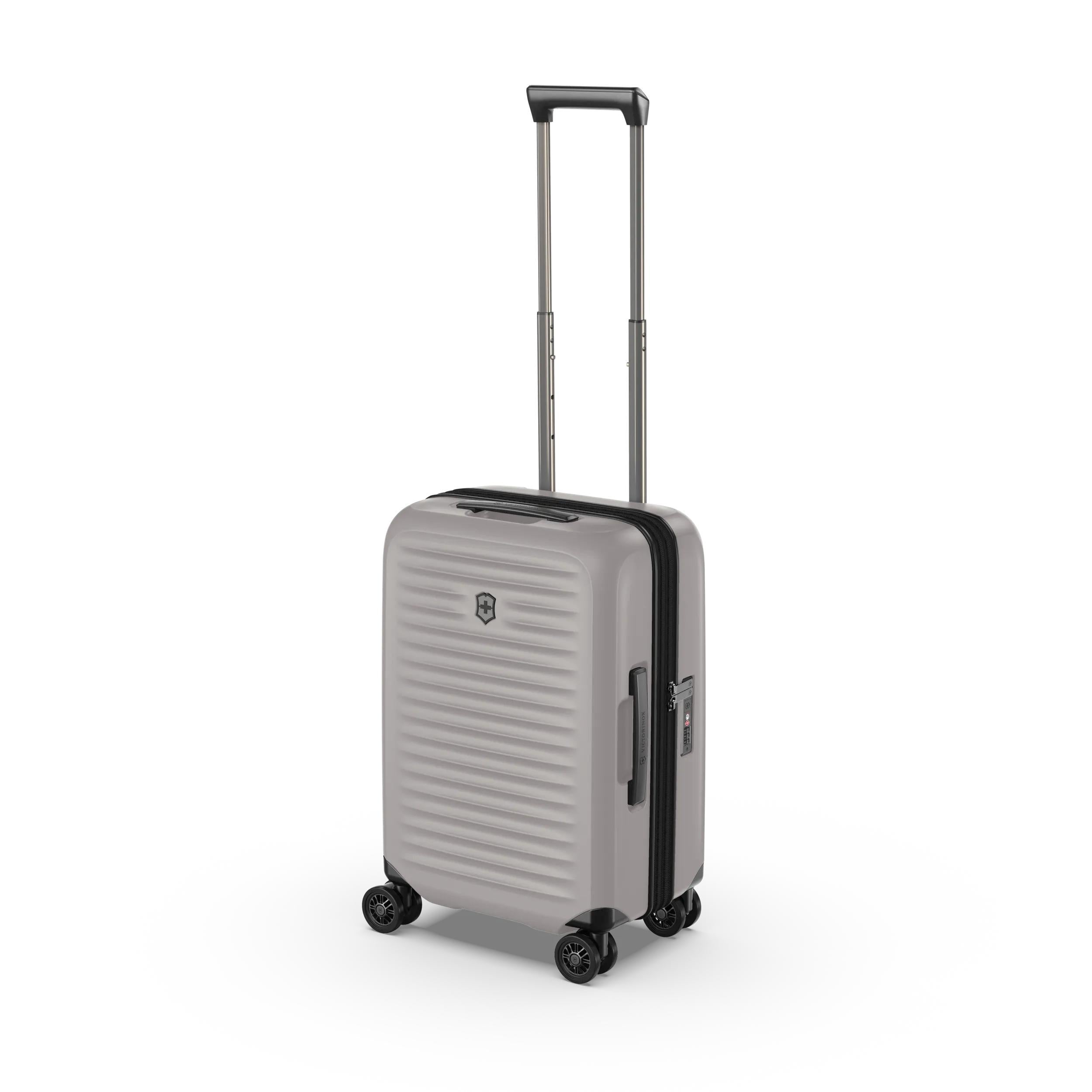 Victorinox Airox Advanced Frequent Flyer Carry-on in Stone White — angle view 3
