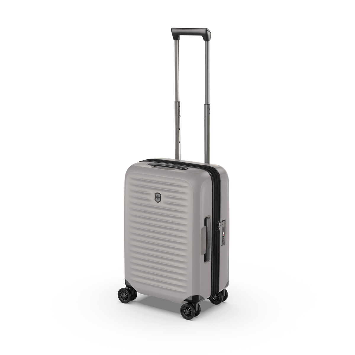 Victorinox Airox Advanced Frequent Flyer Carry-on in Stone White — angle view 3