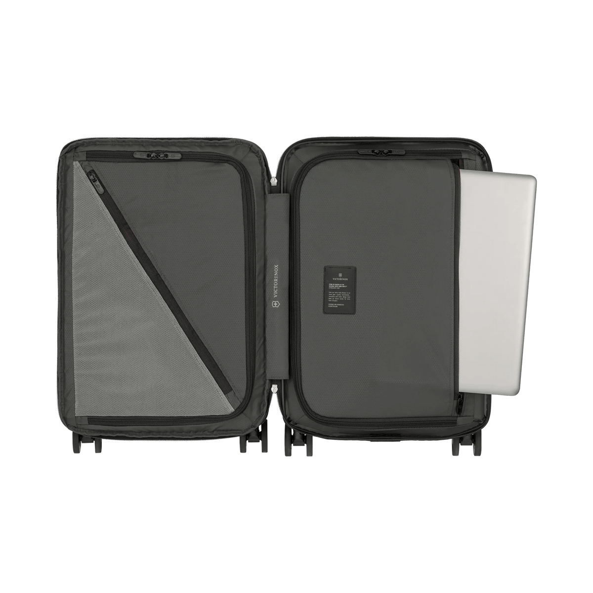 Victorinox Airox Advanced Frequent Flyer Carry-on in Stone White — interior view