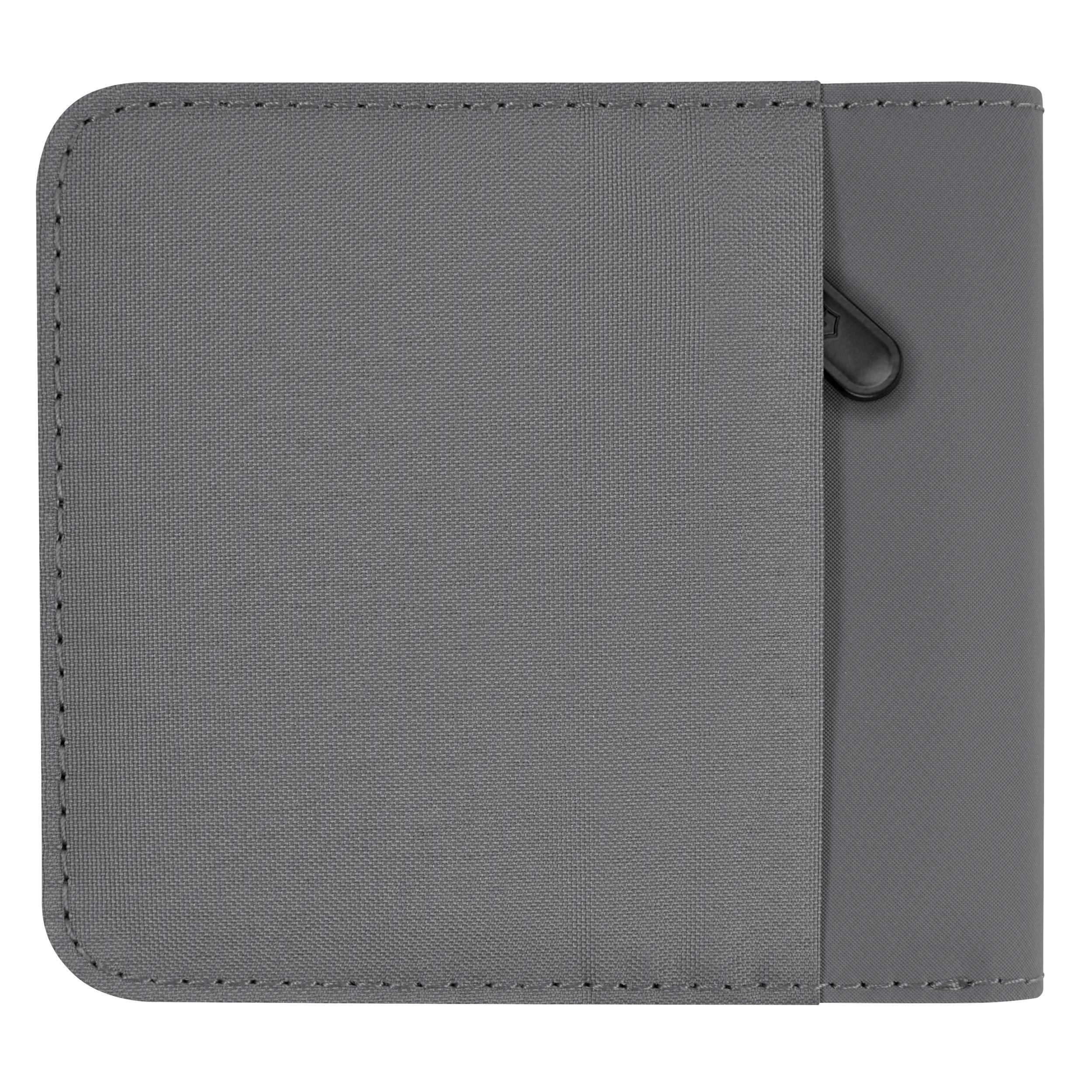 Victorinox Travel Essentials Bi-Fold Wallet in Gray — back view