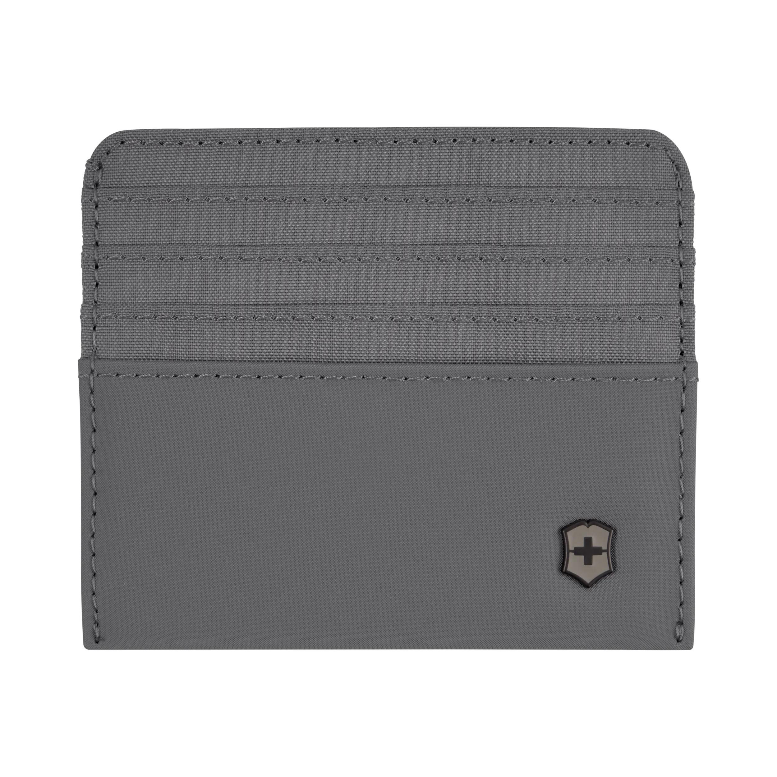Victorinox Travel Essentials Card Holder in Gray — front view