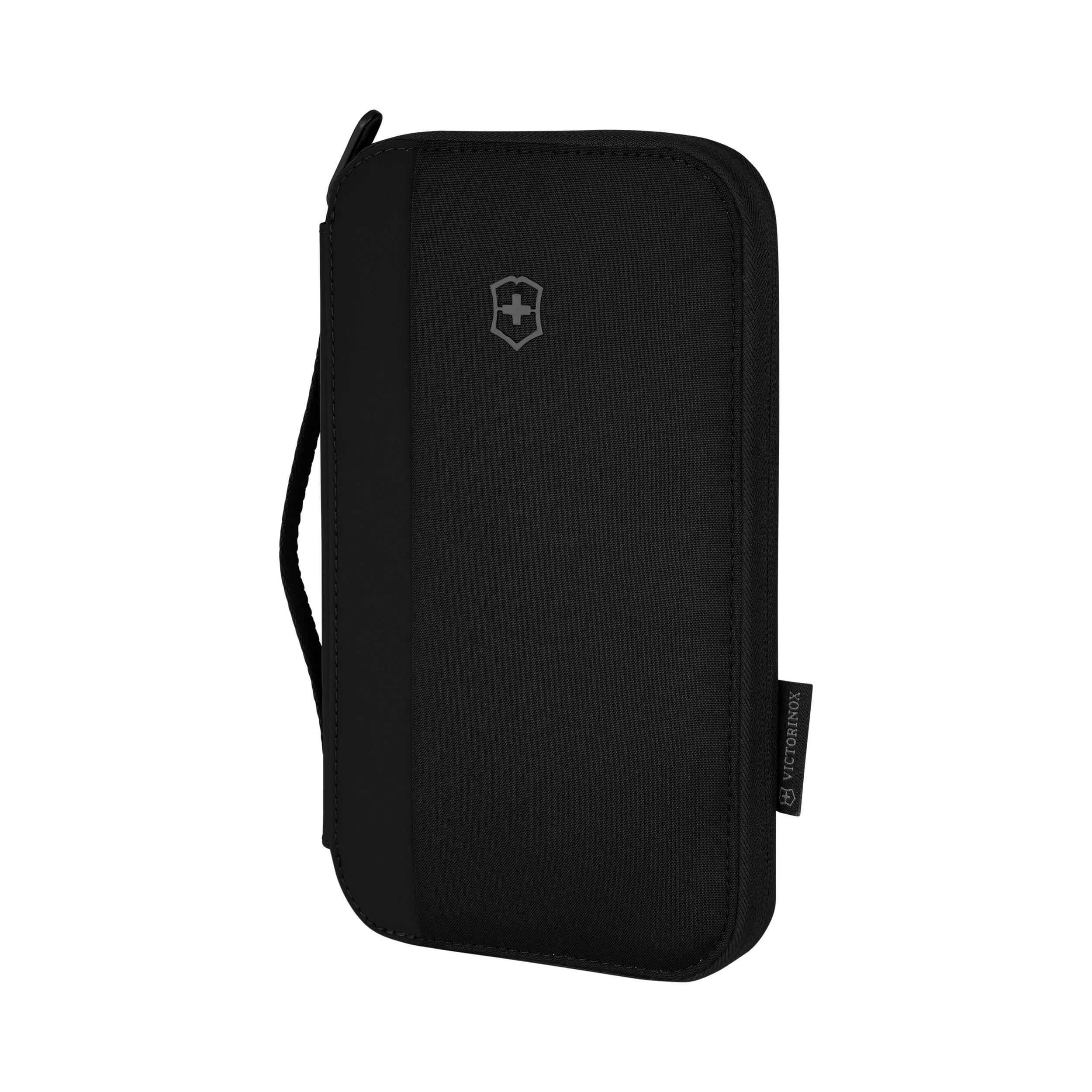 Victorinox Travel Essentials Travel Organizer in Black — angle view 2