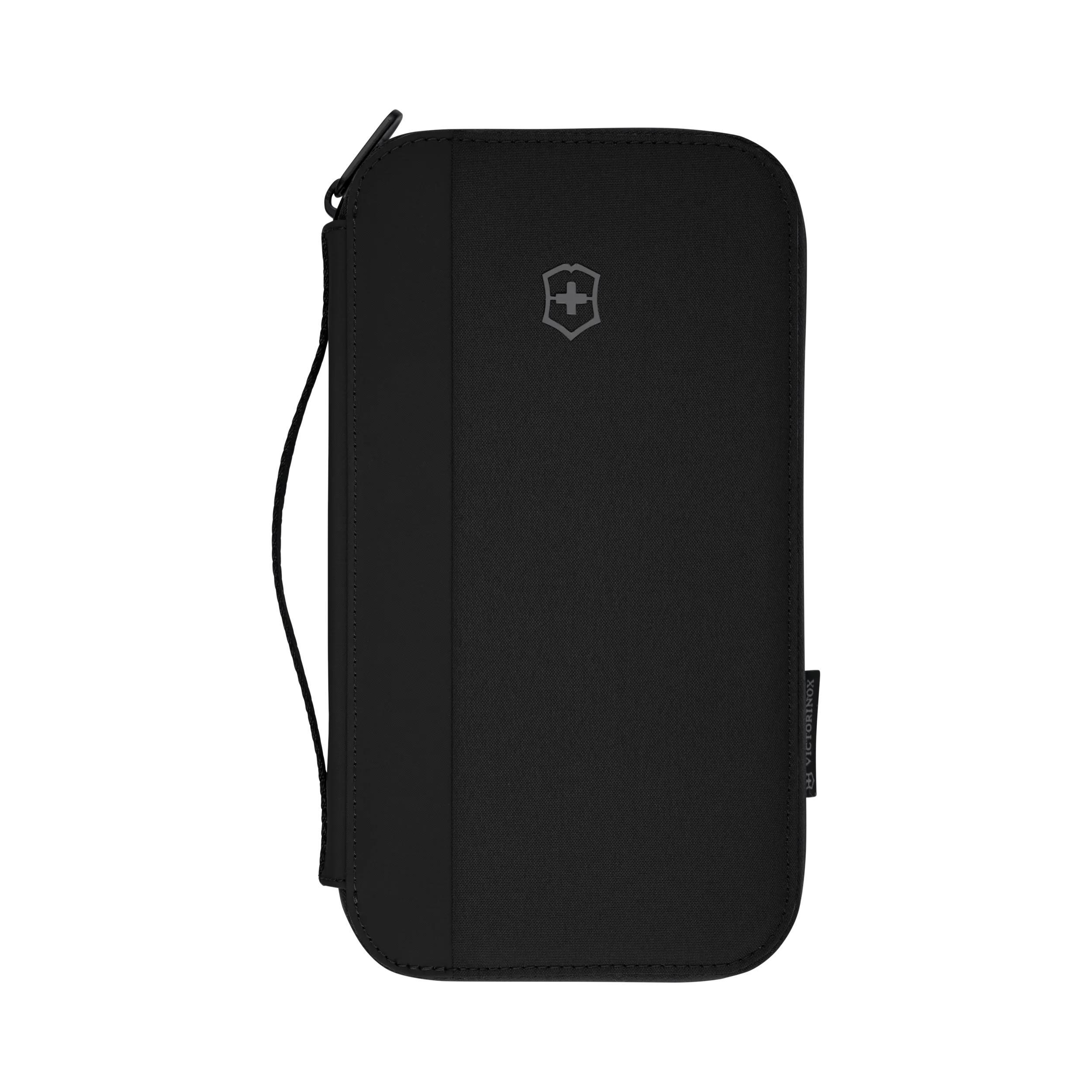 Victorinox Travel Essentials Travel Organizer in Black — front view