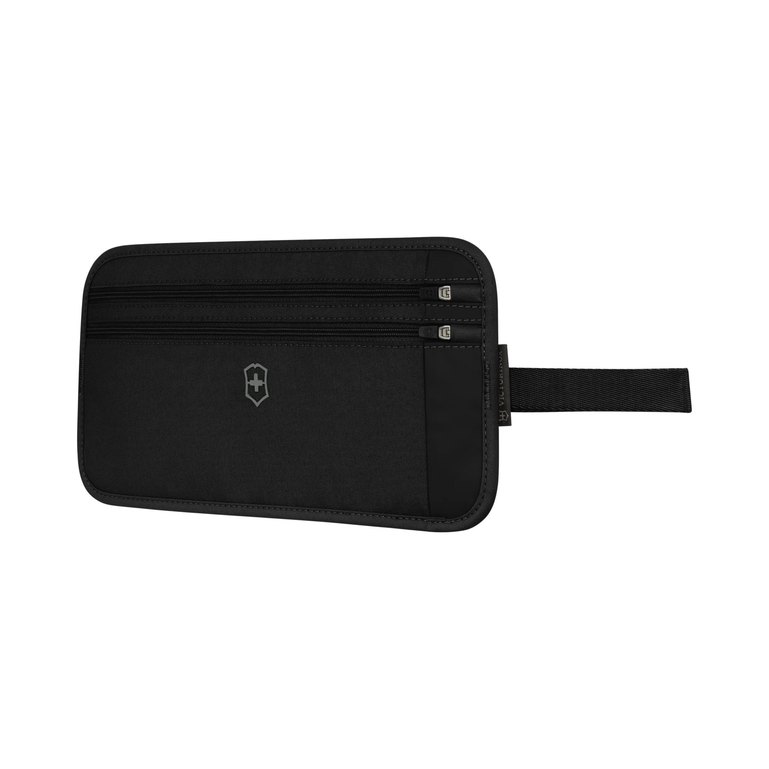 Victorinox Travel Essentials Security Belt Bag in Black — angle view 2